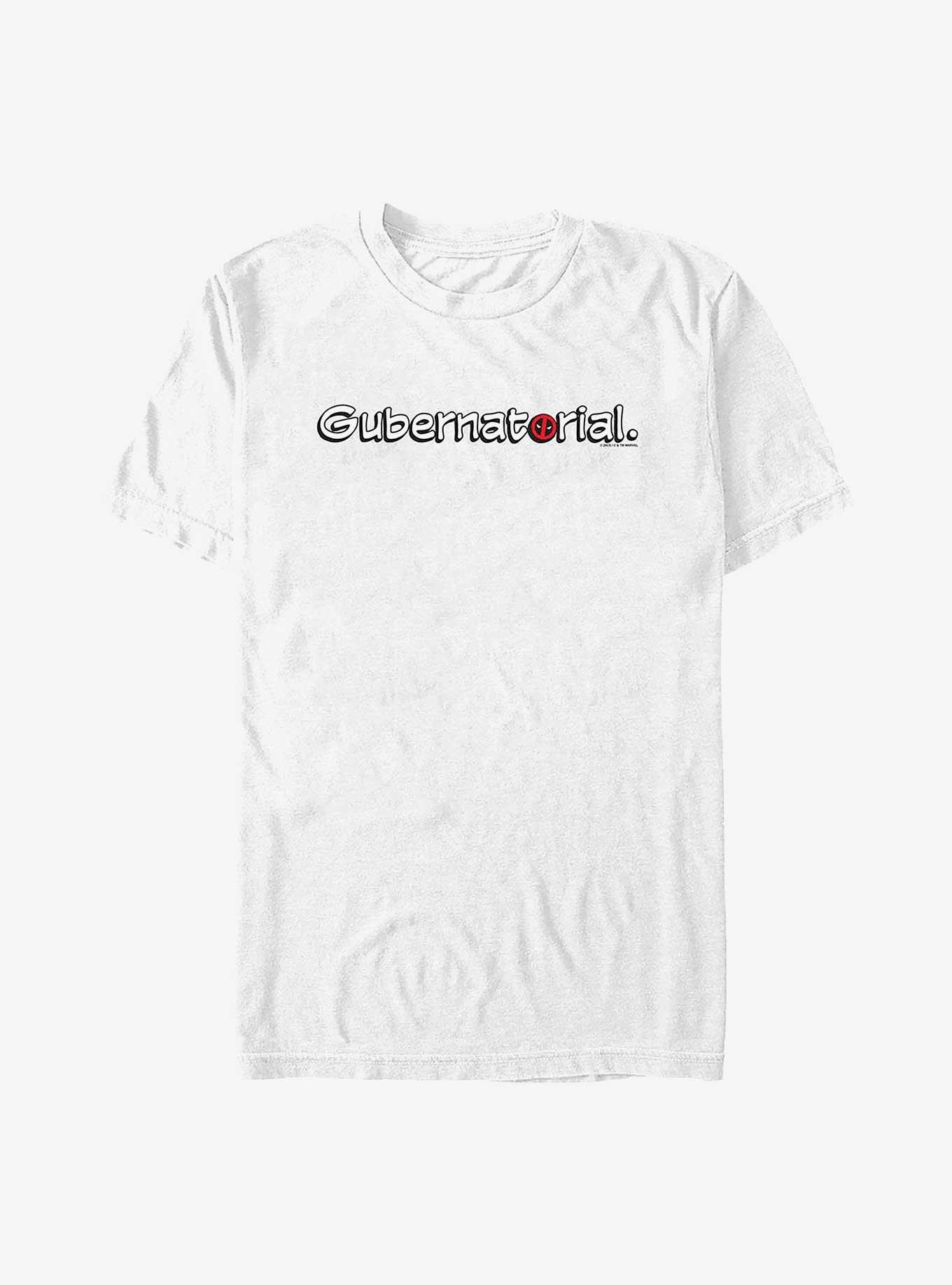 Marvel Deadpool & Wolverine Gubernatorial T-Shirt, WHITE, hi-res