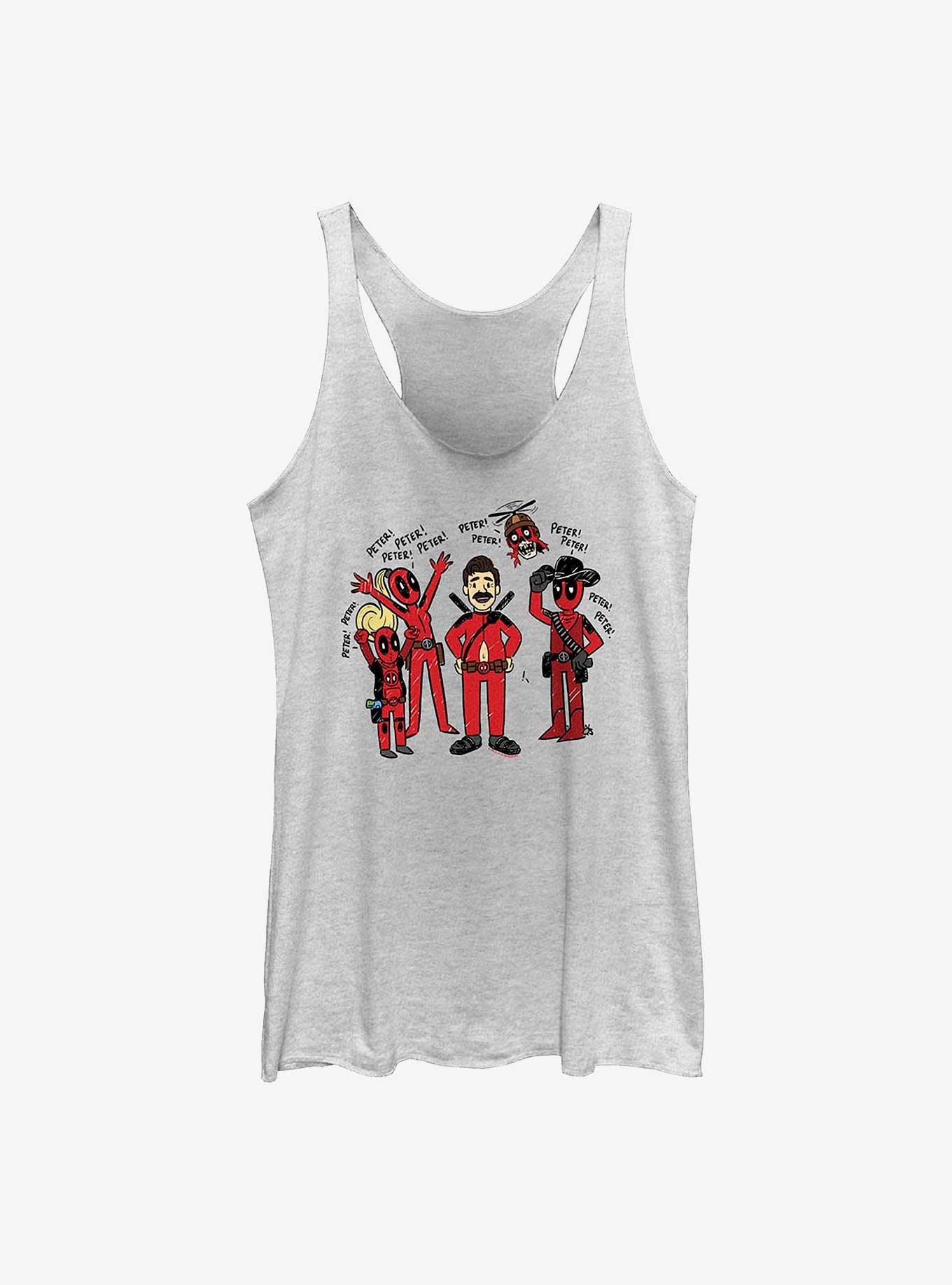 Marvel Deadpool & Wolverine We Love Peter Girls Tank, , hi-res