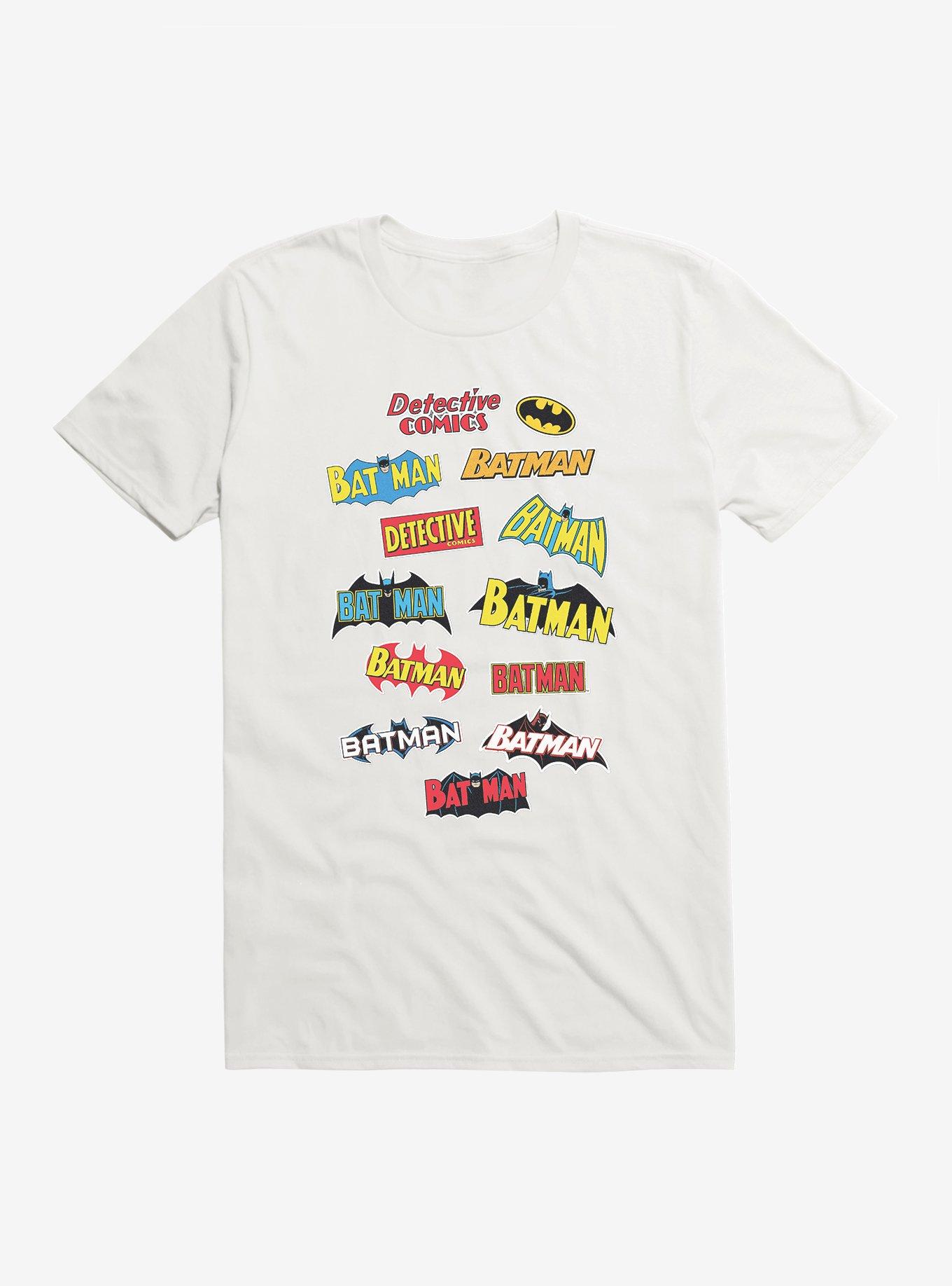 DC Batman Detective Comics Logos T-Shirt, , hi-res