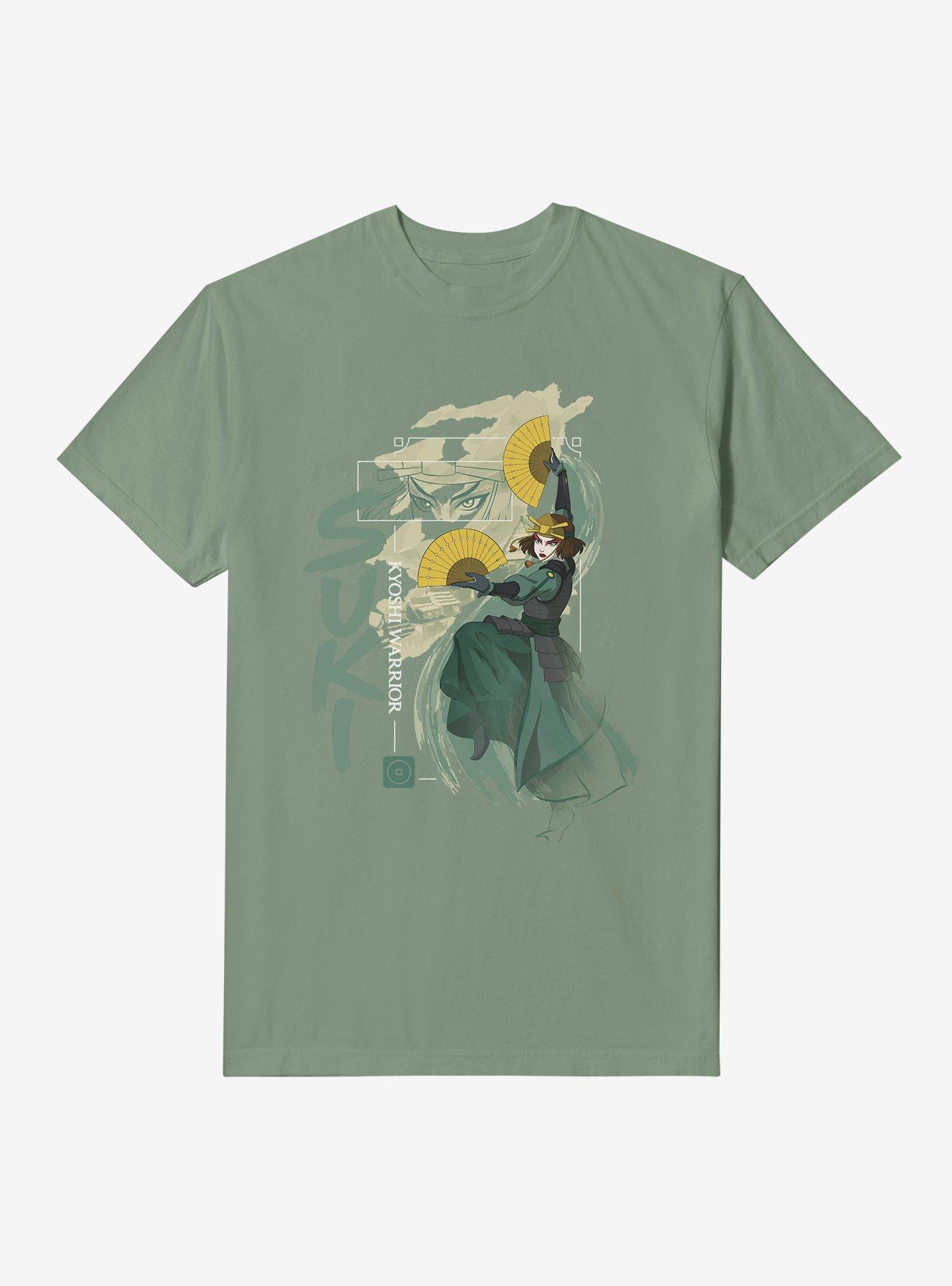 Avatar: The Last Airbender Suki Kyoshi Warrior Garment Dye T-Shirt,All Products : American Fashion Style Bags On Sale