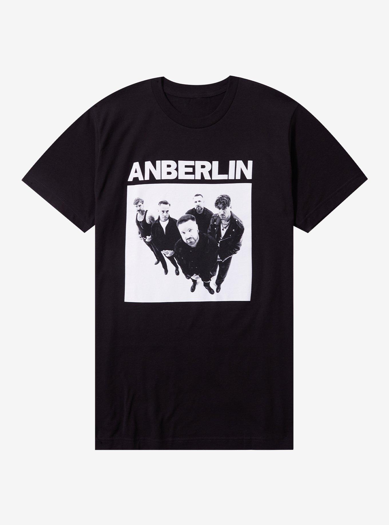 Anberlin Black & White Group Photo T-Shirt, , hi-res