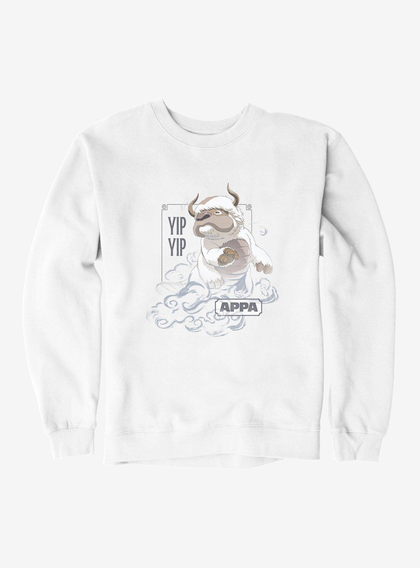 Avatar: The Last Airbender Appa Yip Yip Sweatshirt, , hi-res