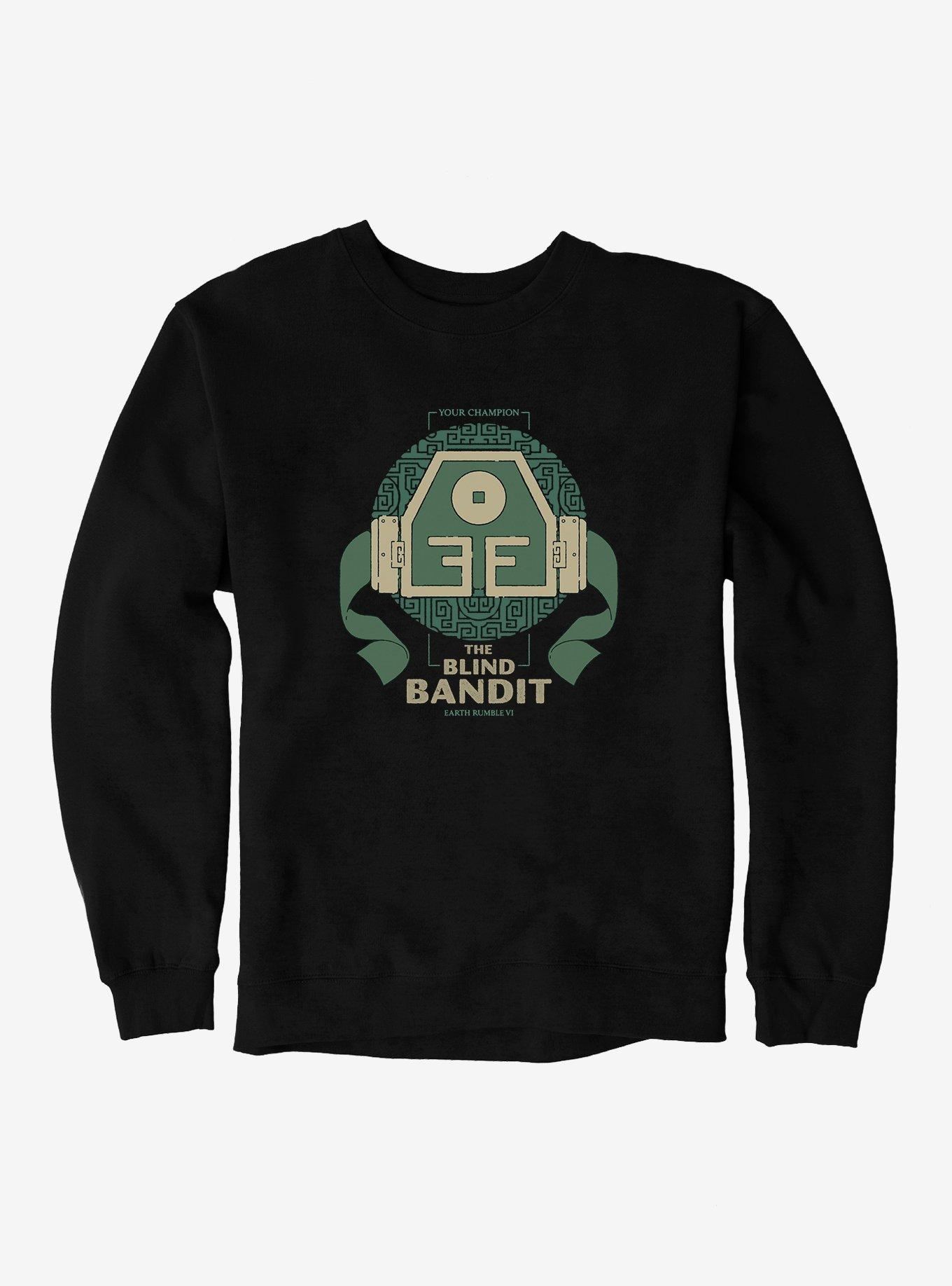 Avatar: The Last Airbender Blind Bandit Sweatshirt,All Products : American Fashion Style Bags On Sale