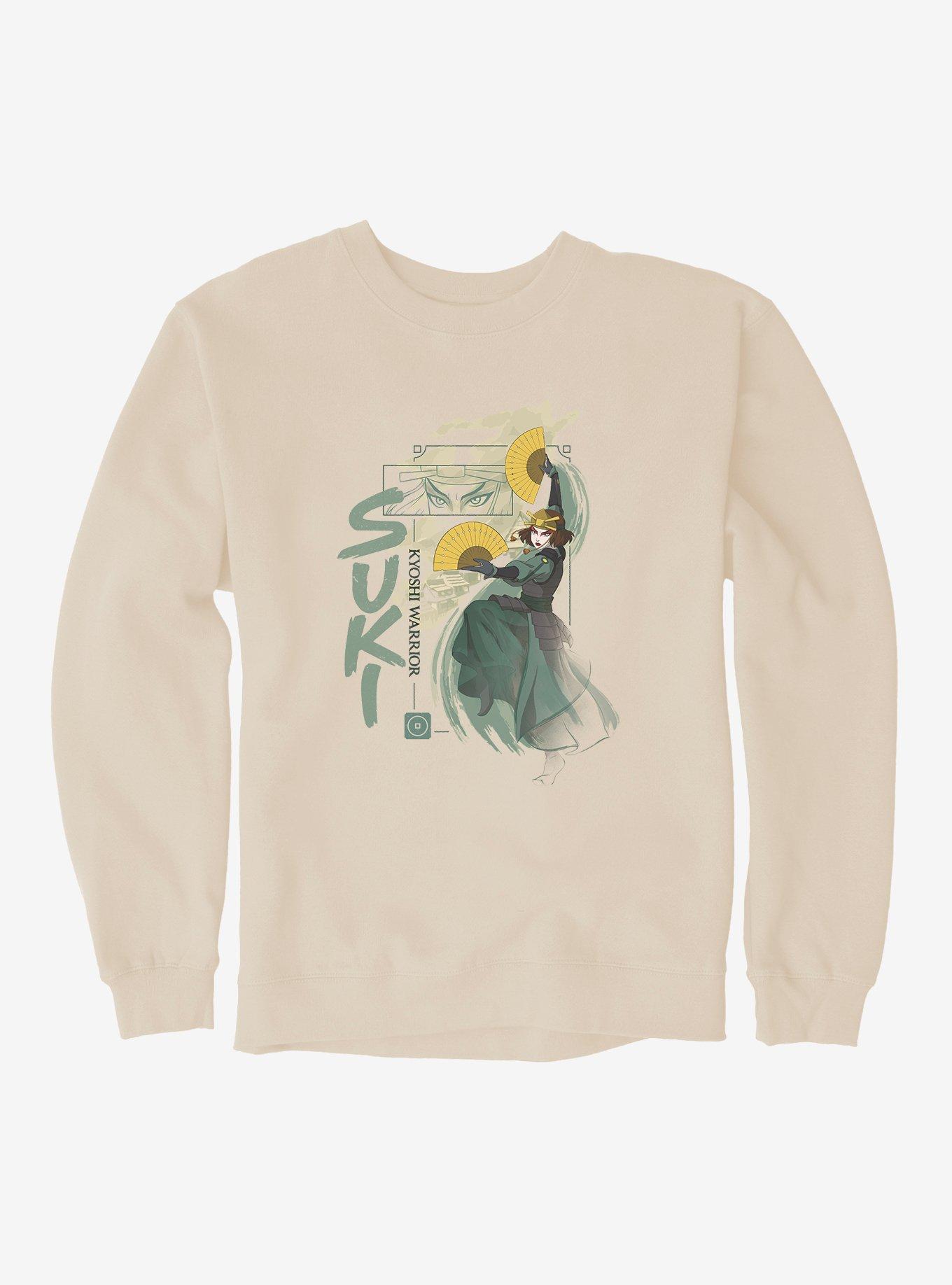 Avatar: The Last Airbender Suki Kyoshi Warrior Sweatshirt, SAND, hi-res