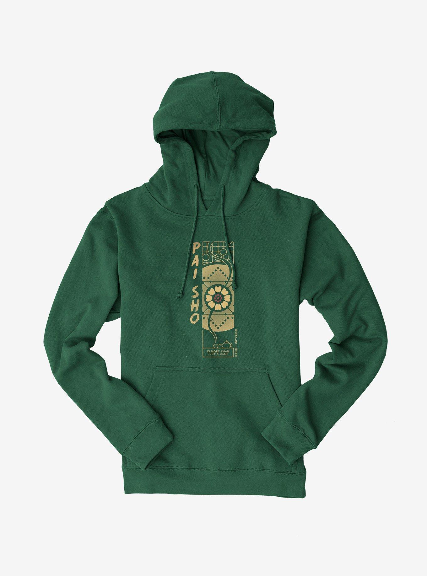 Avatar: The Last Airbender Pai Sho Not Just A Game Hoodie, FOREST GREEN, hi-res