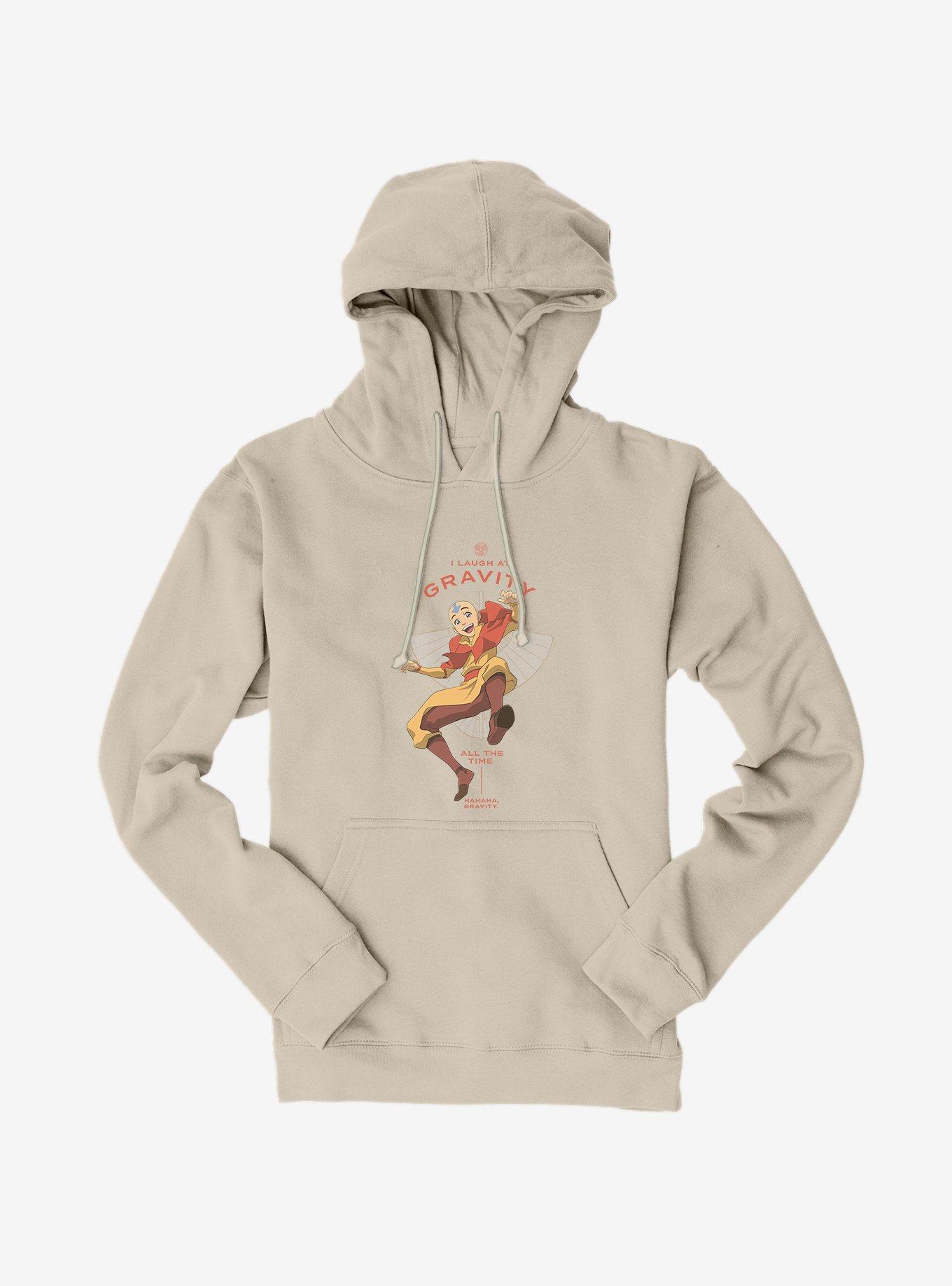 Avatar: The Last Airbender Aang Laugh At Gravity Hoodie, , hi-res