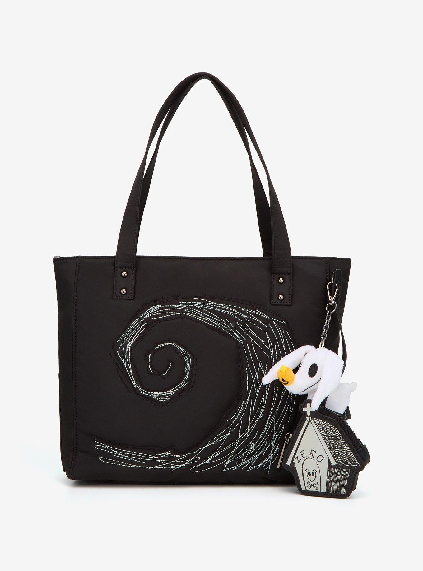 Disney The Nightmare Before Christmas Spiral Hill Tote Bag With Coin Purse, , hi-res