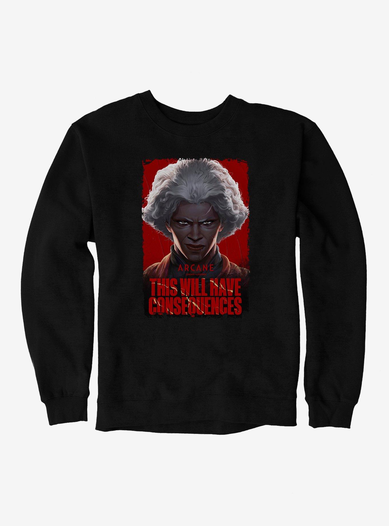 Arcane Ambessa Consequences Sweatshirt, , hi-res
