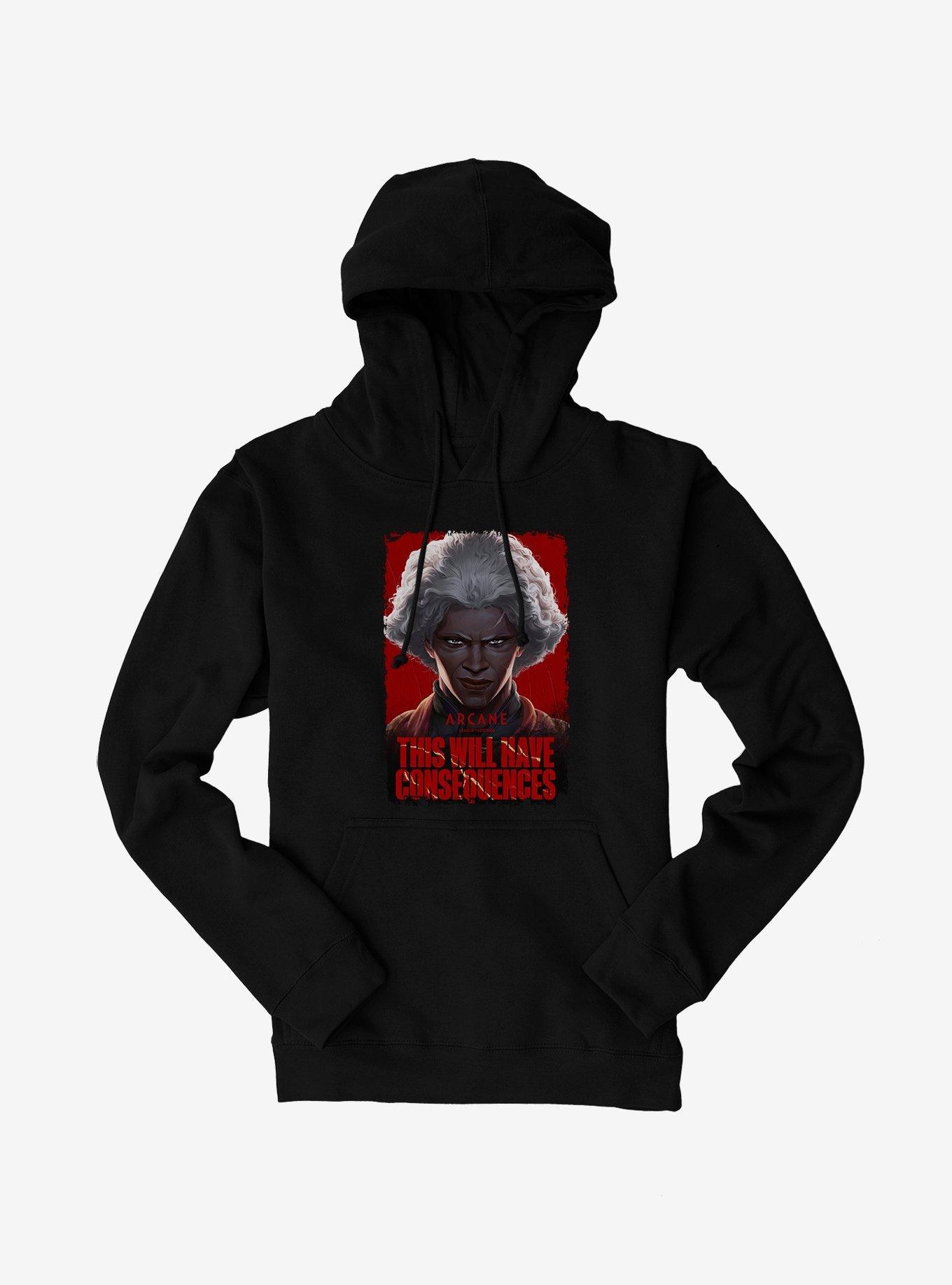 Arcane Ambessa Consequences Hoodie,All Products : American Fashion Style Bags On Sale