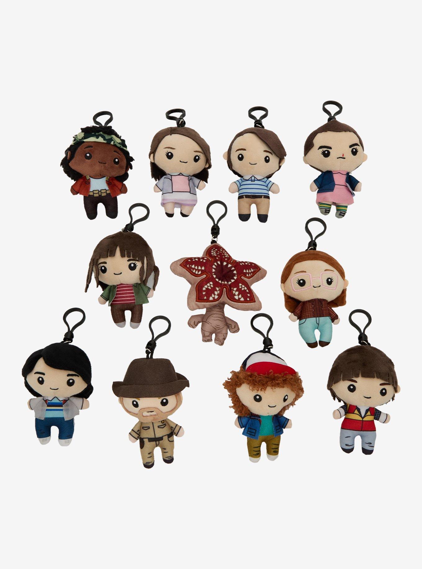 Stranger Things Characters Blind Bag Plush Bag Clip, , hi-res