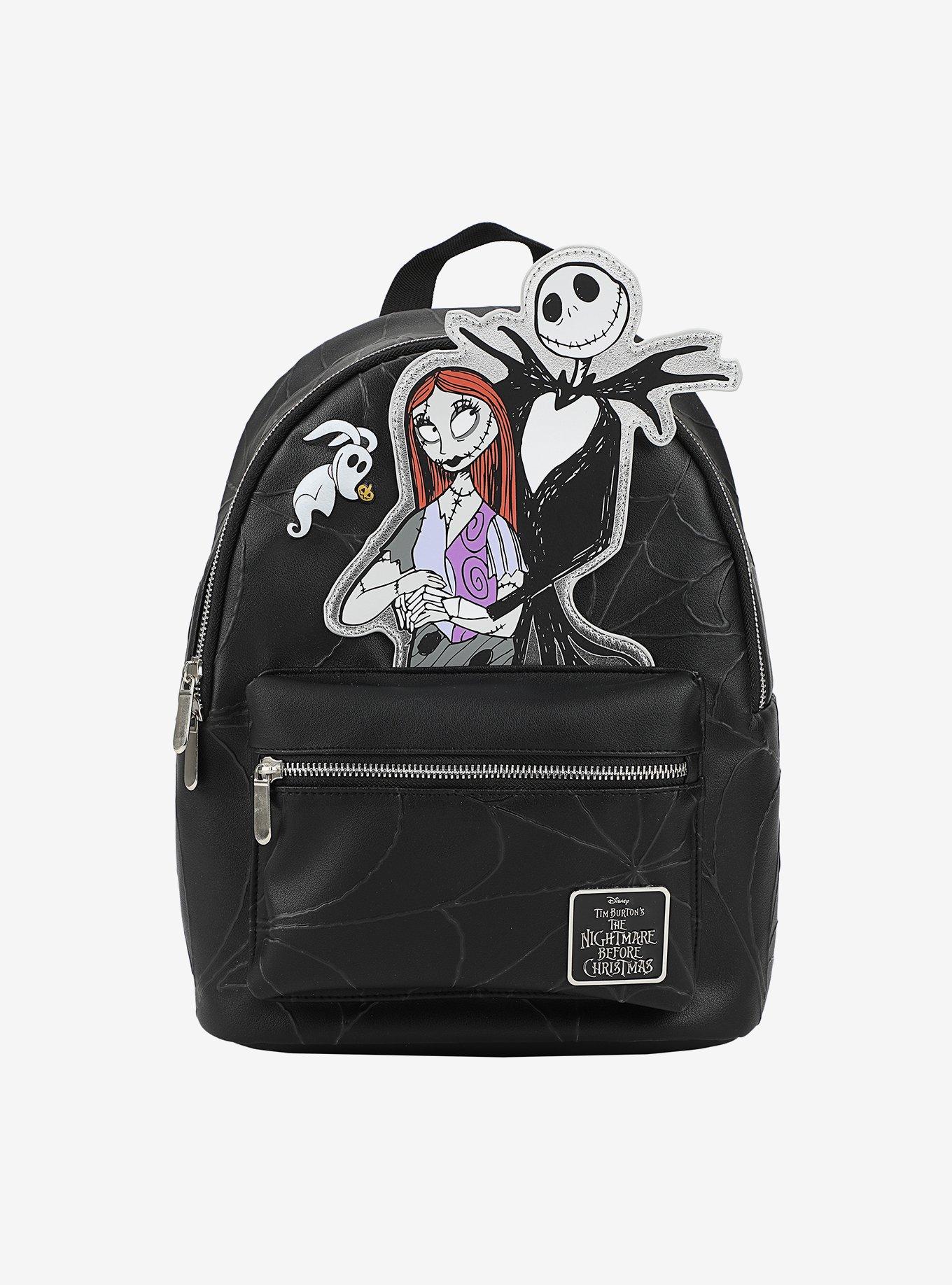 The Nightmare Before Christmas Trio Spiderweb Mini Backpack, , hi-res