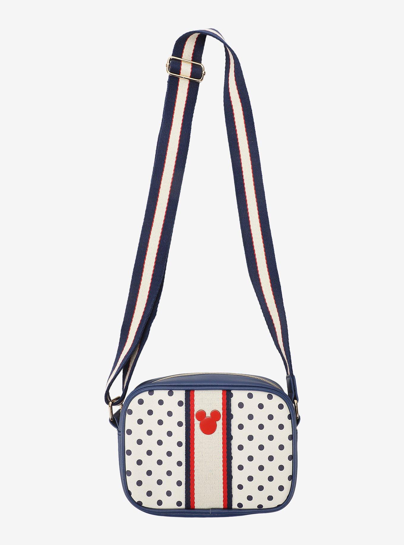 Disney Mickey Mouse Polka Dot Crossbody Bag, , hi-res
