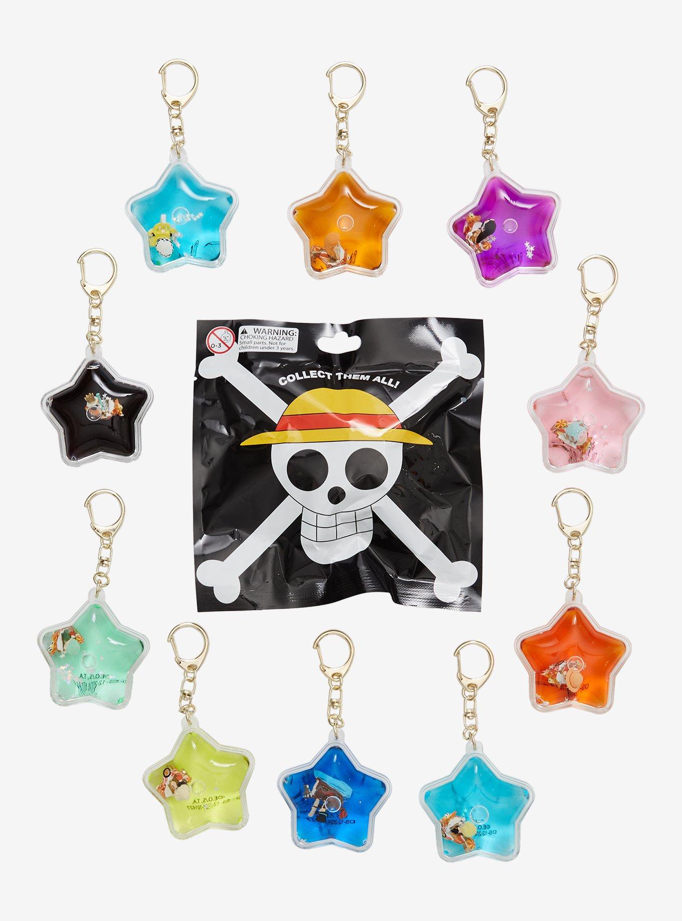 Tsunameez One Piece Blind Bag Liquid Filled Keychain — BoxLunch Exclusive, , hi-res