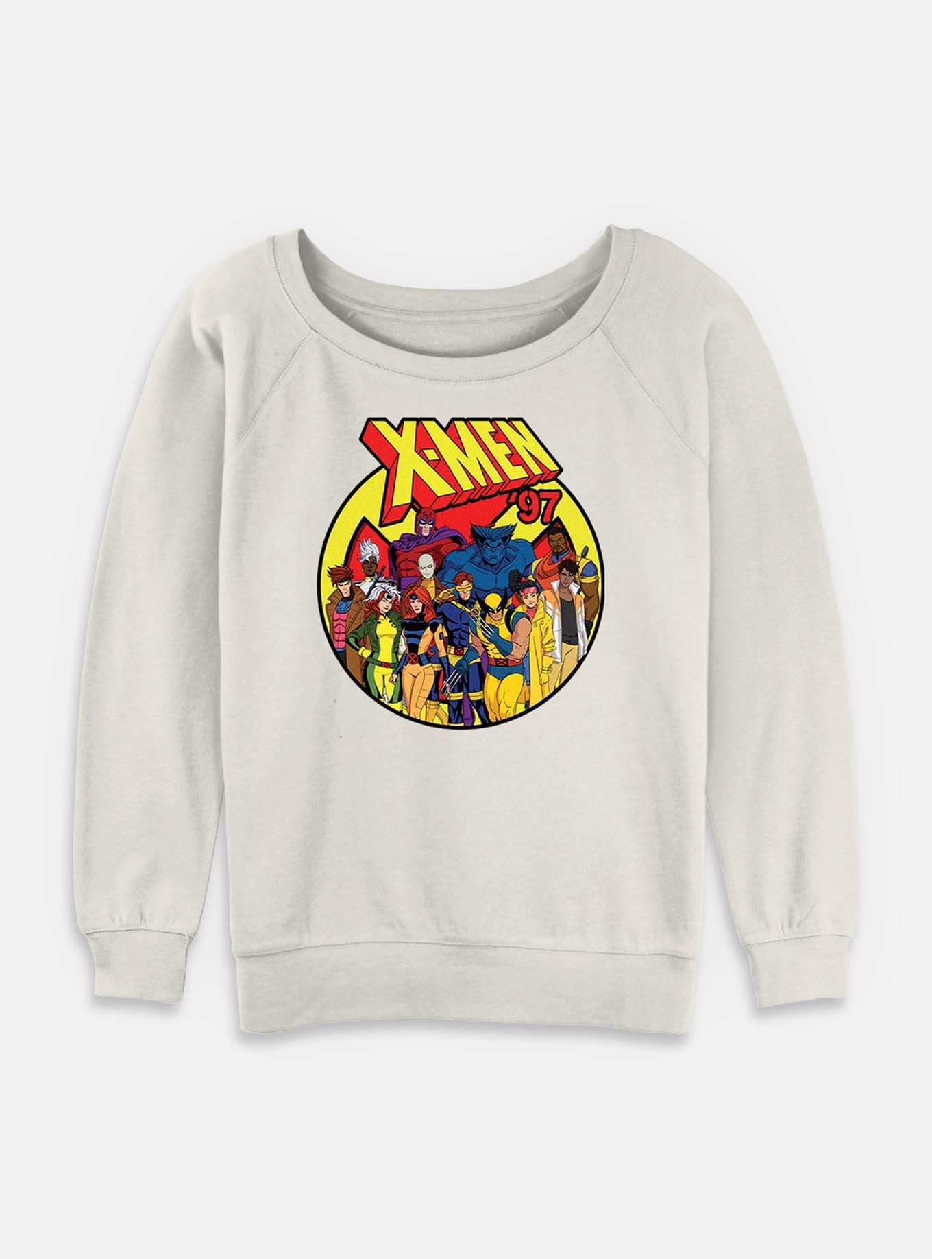 Marvel X-Men 97 Retro Icon Womens Slouchy Sweatshirt, , hi-res