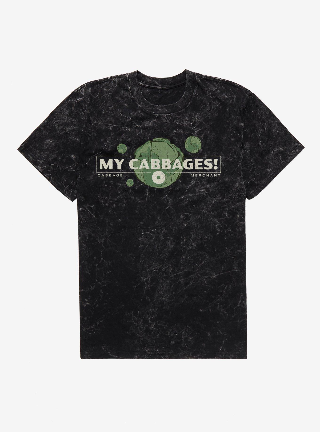 Avatar: The Last Airbender My Cabbages Mineral Wash T-Shirt, , hi-res