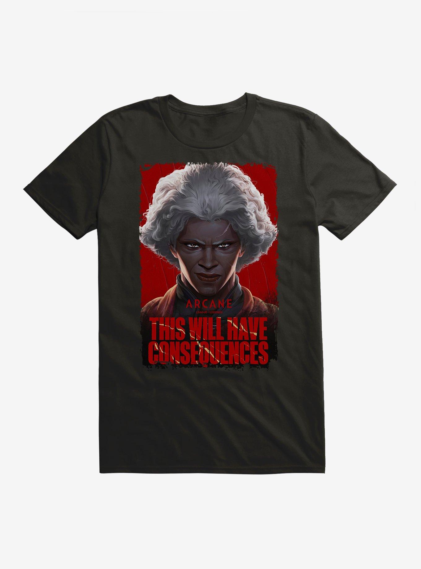 Arcane Ambessa Consequences T-Shirt,All Products : American Fashion Style Bags On Sale
