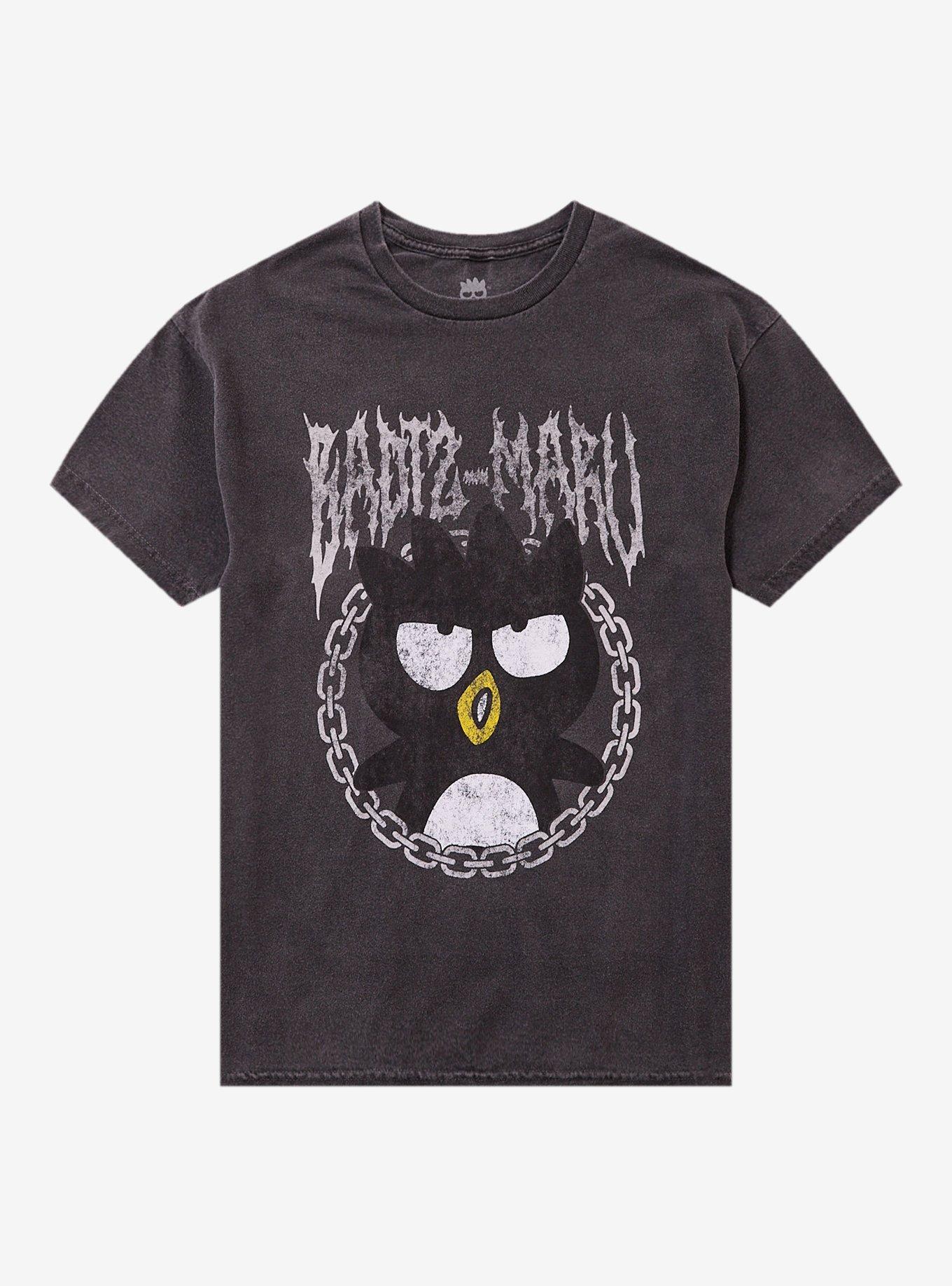 Badtz-Maru Chain Faded Wash T-Shirt, , hi-res