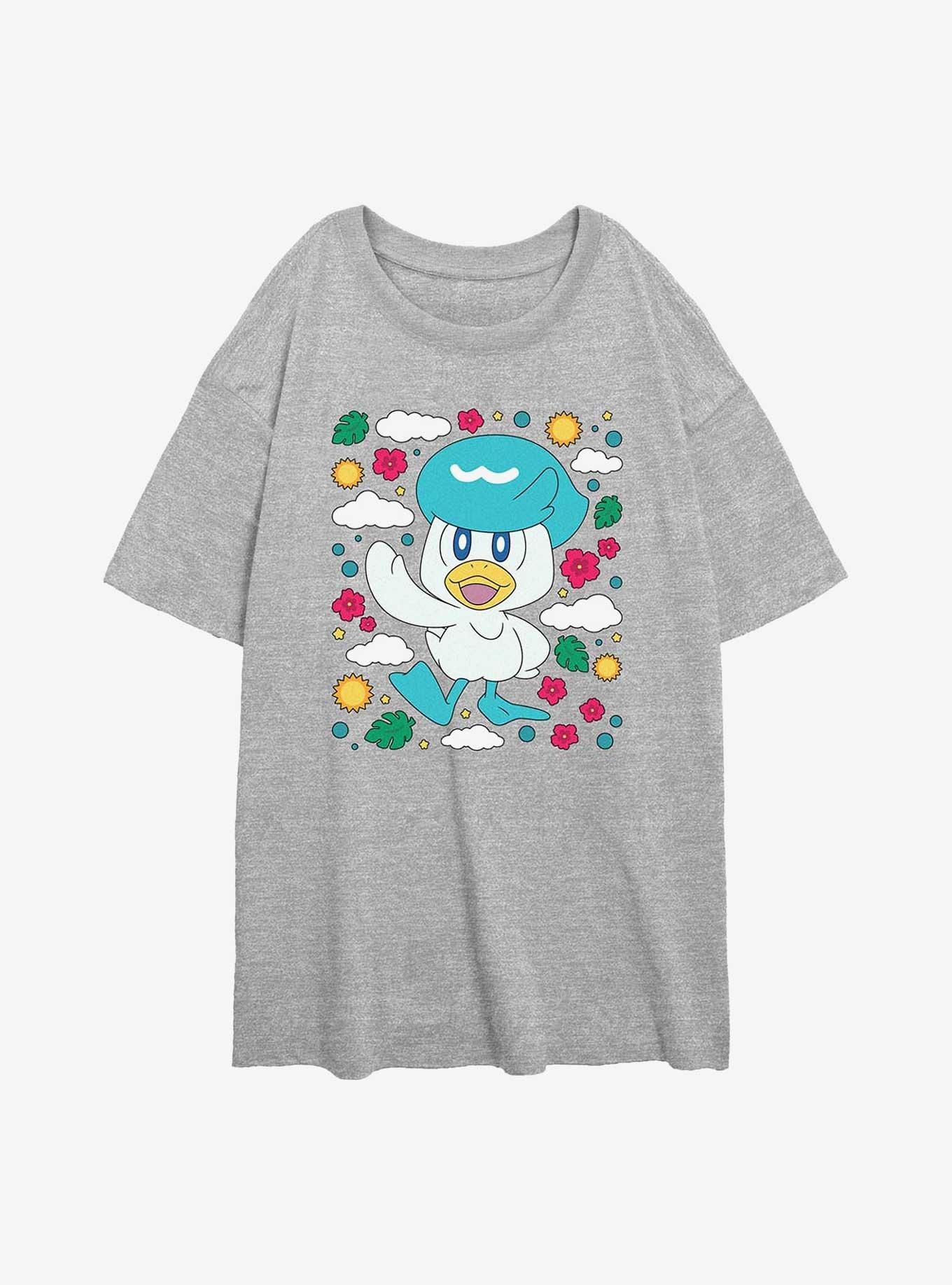 Pokemon Quaxly Iconic Girls Oversized T-Shirt, , hi-res