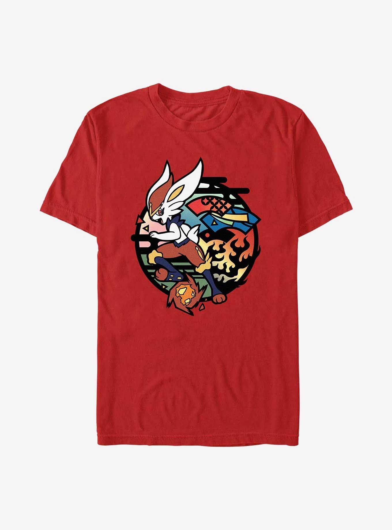 Pokemon Cinderace T-Shirt, , hi-res