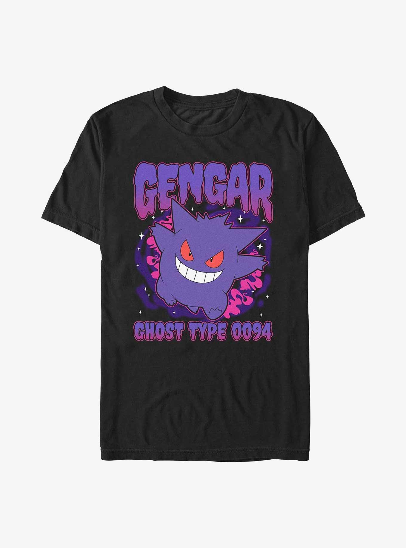 Pokemon Gengar Ghost Type T-Shirt, , hi-res