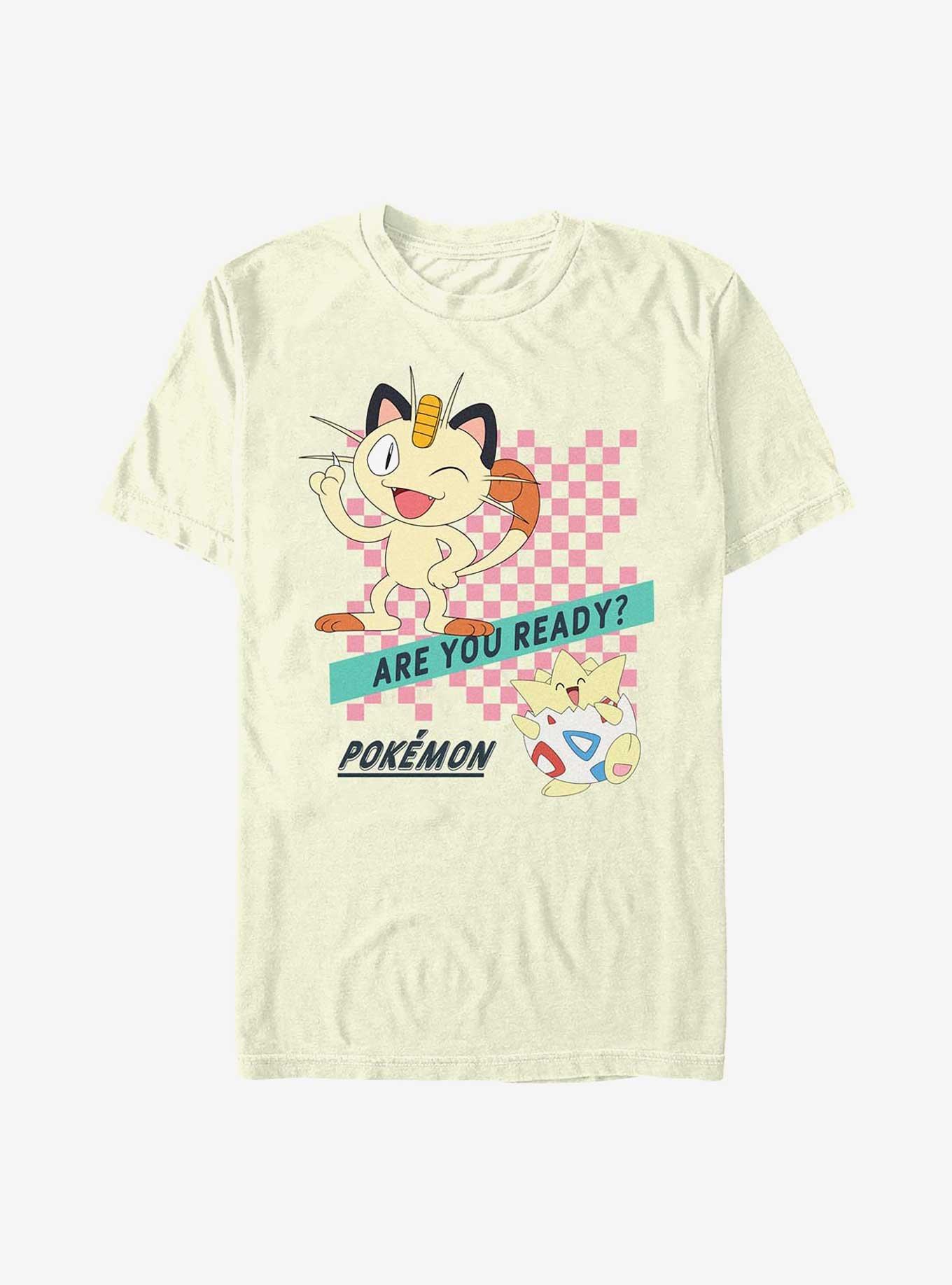 Pokemon Meowth Are You Ready T-Shirt, , hi-res