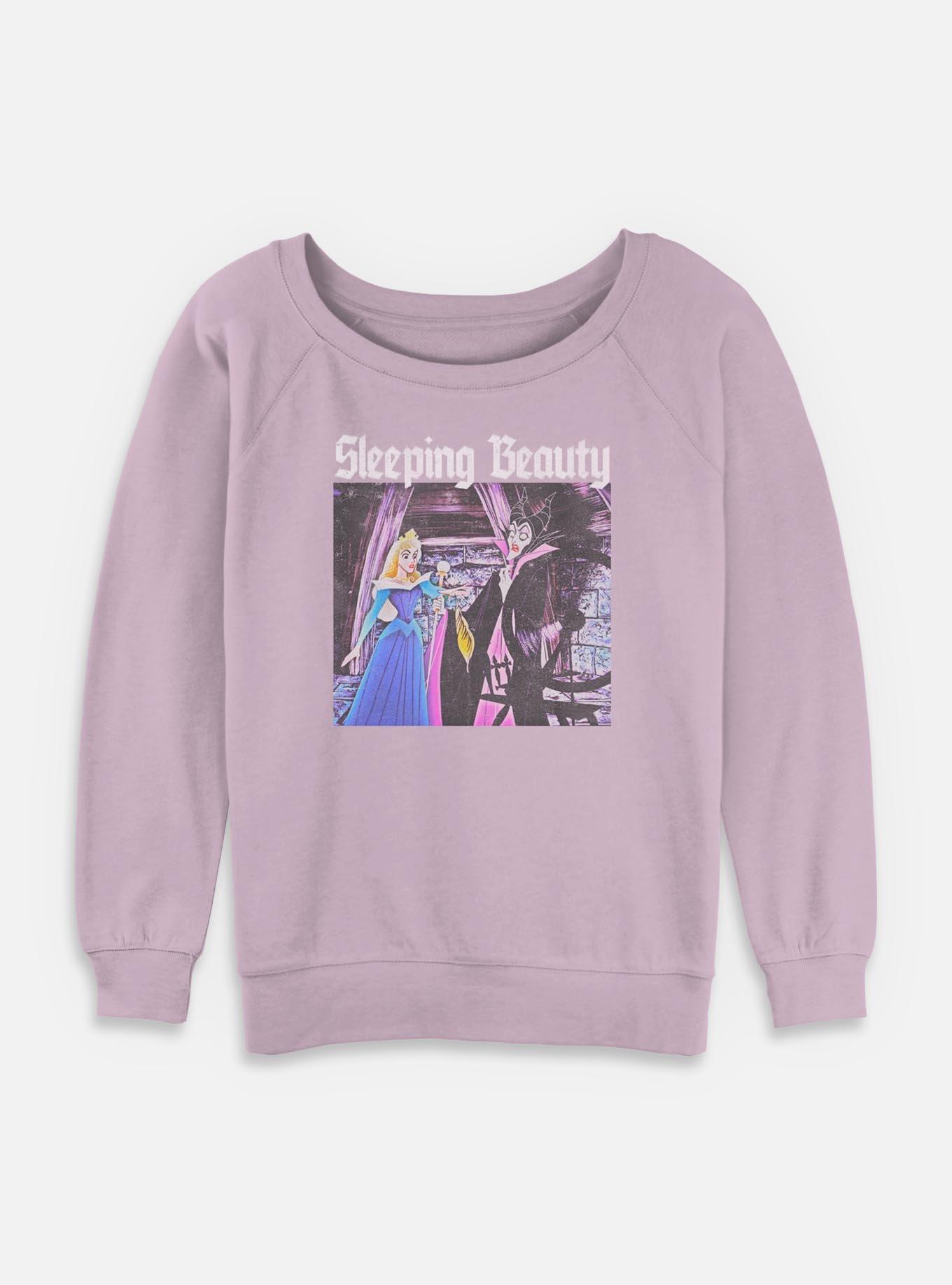 Disney Princesses Retro Movie Scene Womens Slouchy Sweatshirt, , hi-res