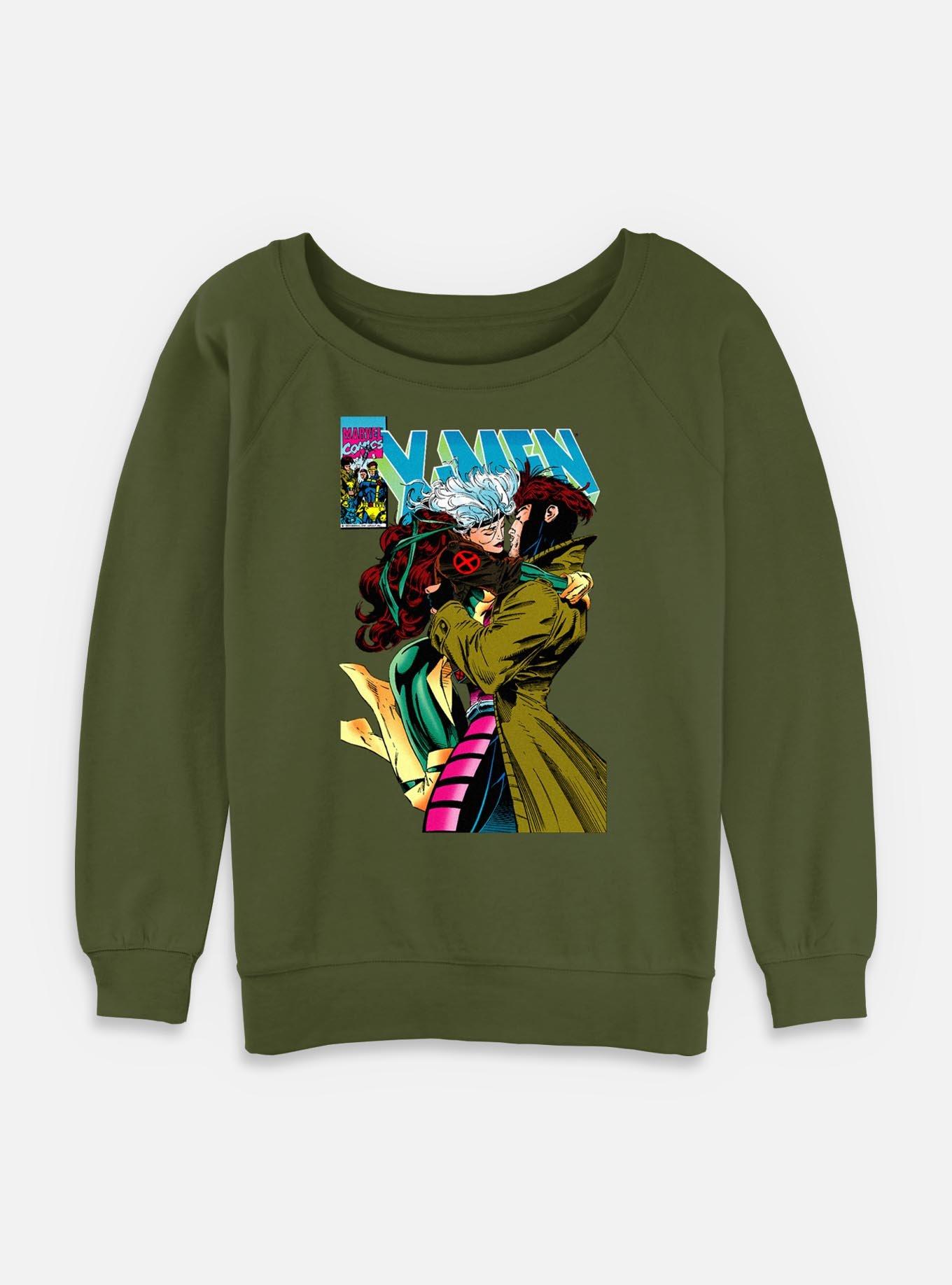 Marvel X-Men Rogue Gambit 4Eva  Womens Slouchy Sweatshirt, , hi-res