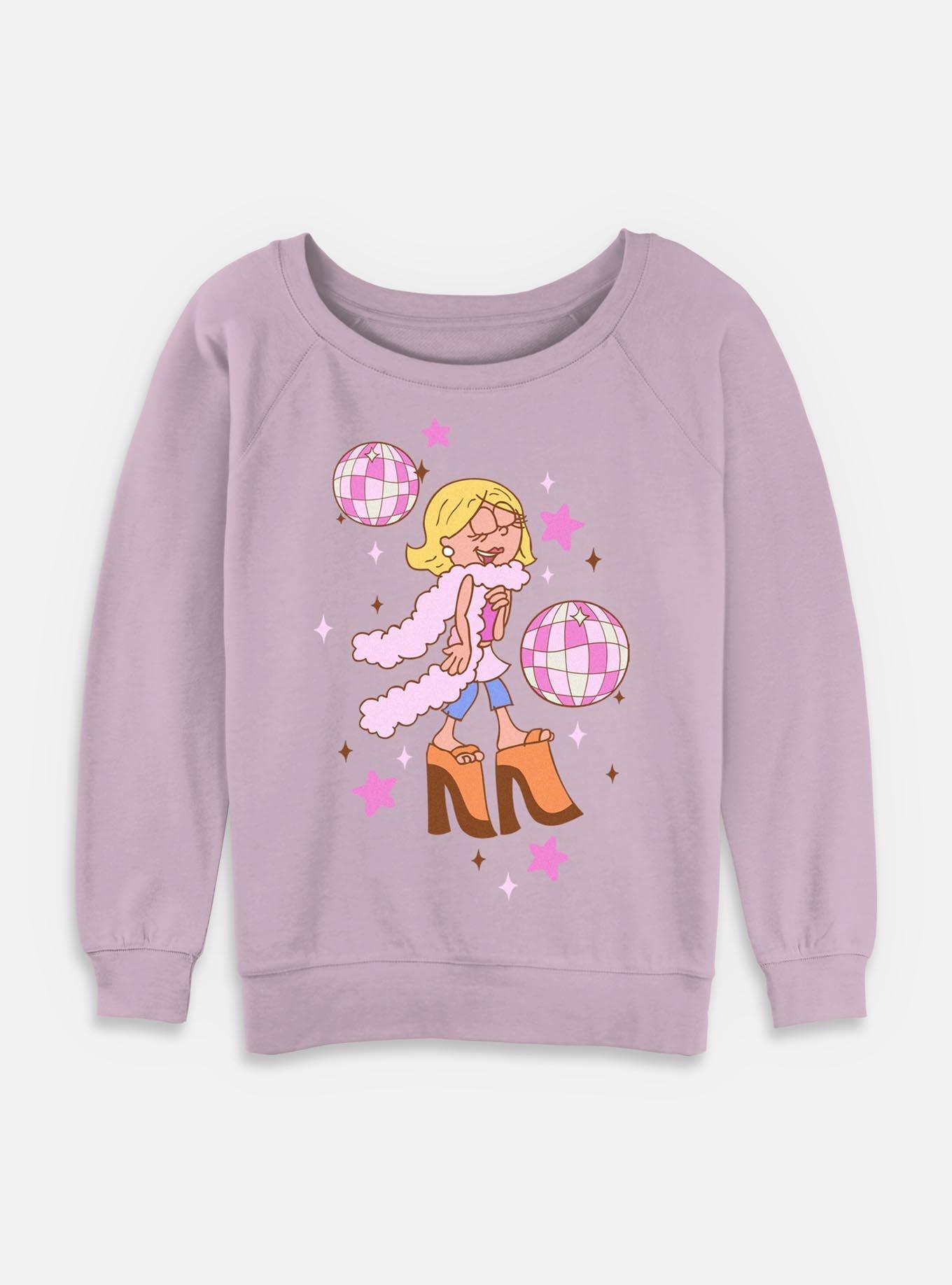 Disney Lizzie McGuire Western Diva Womens Slouchy Sweatshirt, , hi-res