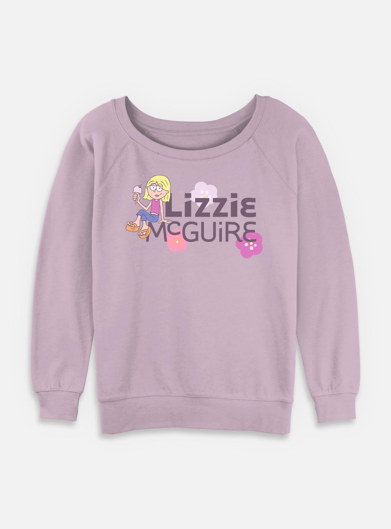 Disney Lizzie McGuire Pop Logo Womens Slouchy Sweatshirt, , hi-res