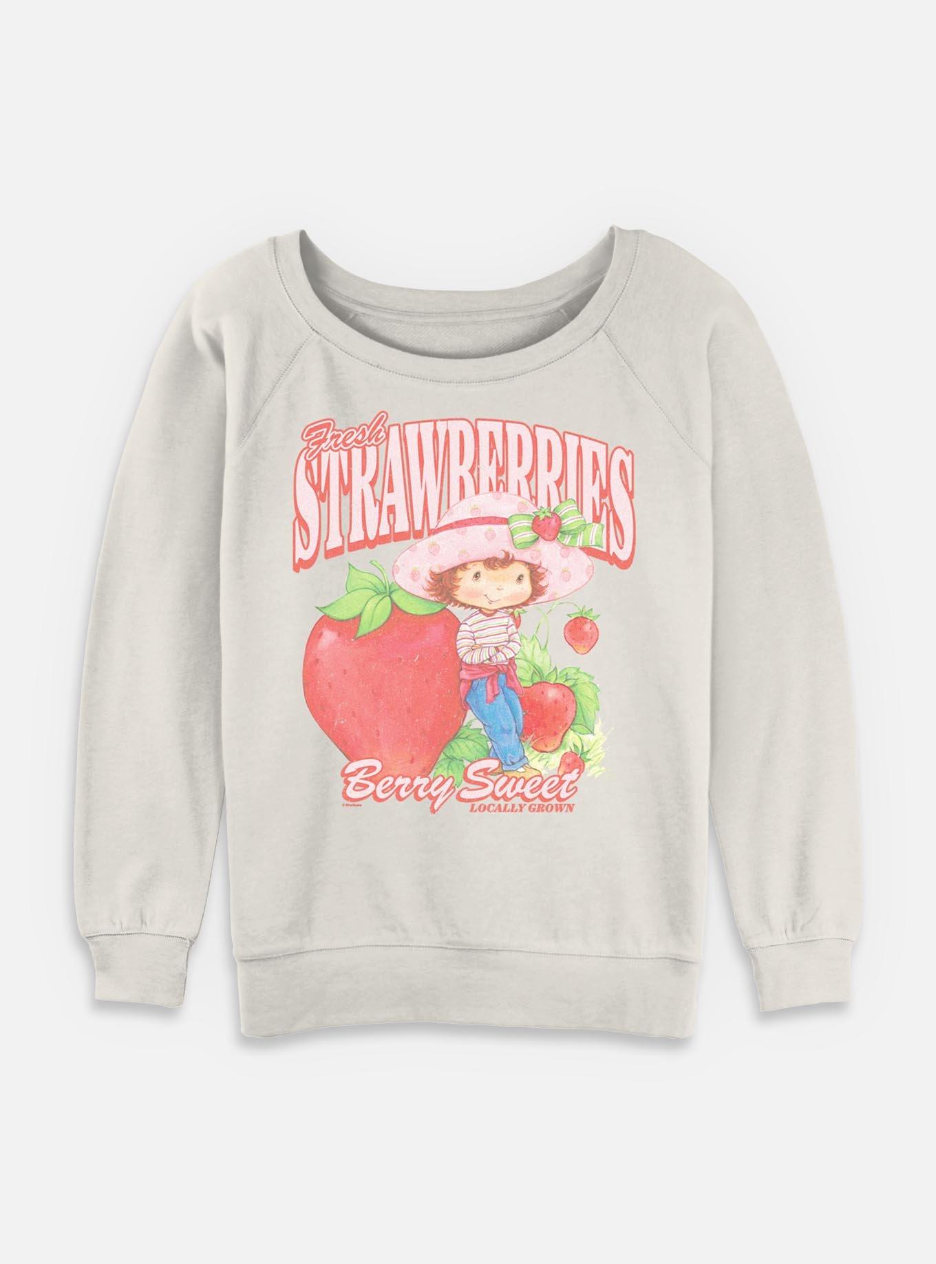 Strawberry Shortcake Berry Sweet  Womens Slouchy Sweatshirt, , hi-res