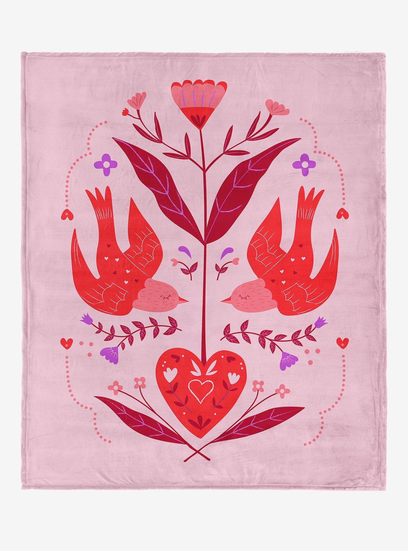 Flying Birds 50x60" Silk Touch Throw Blanket, , hi-res