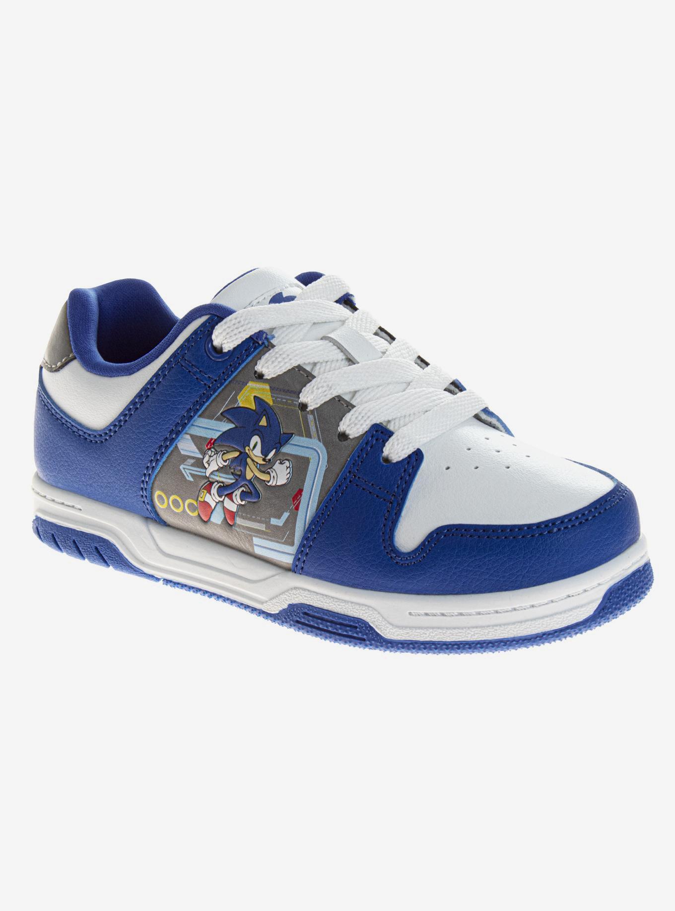 Sonic The Hedgehog Lace Up Little Kids Casual Sneakers