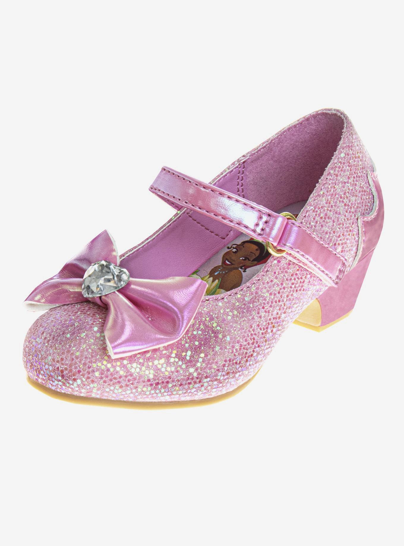 Disney Princesses Toddler & Girls Low Heel Dress Shoes, PINK, hi-res