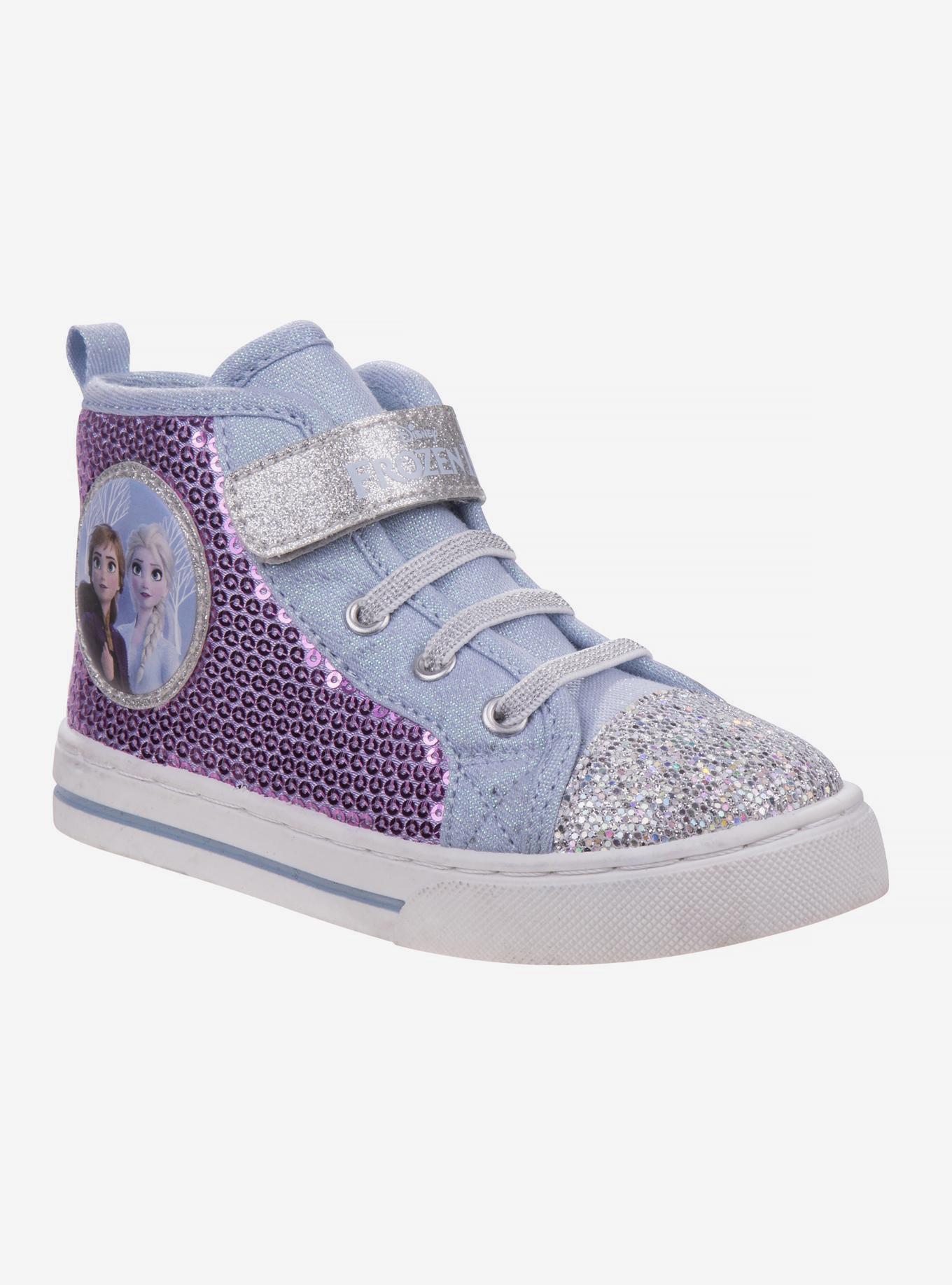 Disney Frozen Anna and Elsa Toddler & Youth Canvas Sneakers, , hi-res