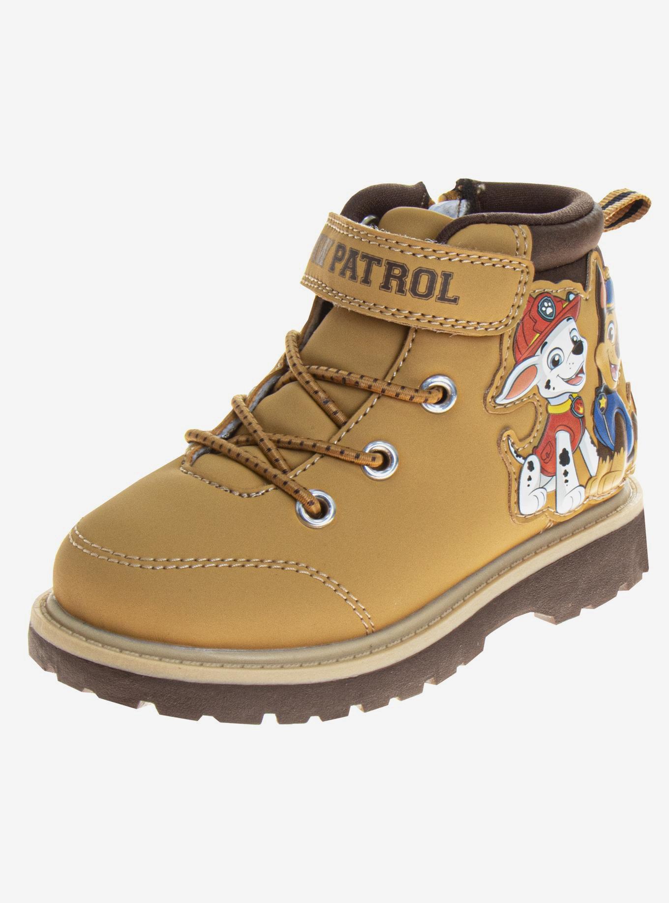 Paw Patrol Hook & Loop Toddler & Boys Casual Boots, BROWN, hi-res