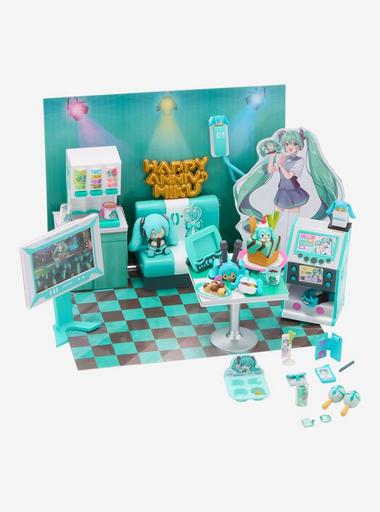 MIKUMIKU FRIENDS グッズセット Re-Ment Hatsune Miku Karaoke Blind Box Figure Set | BoxLunch