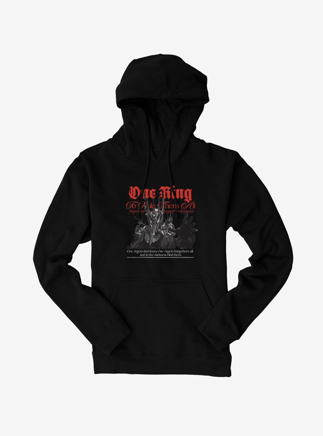 The Lord Of The Rings One Ring To Rule Them All Hoodie, , hi-res