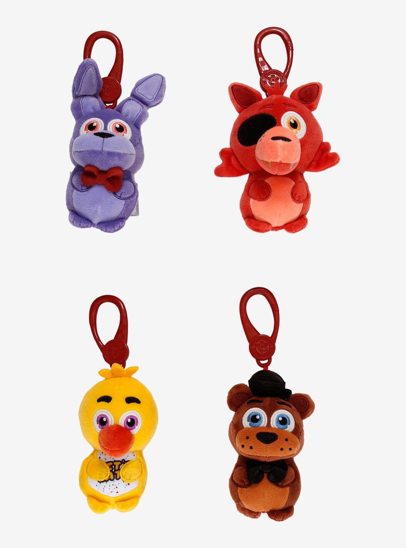 Five Nights At Freddy's Blind Assorted Plush Bag Clip, , hi-res