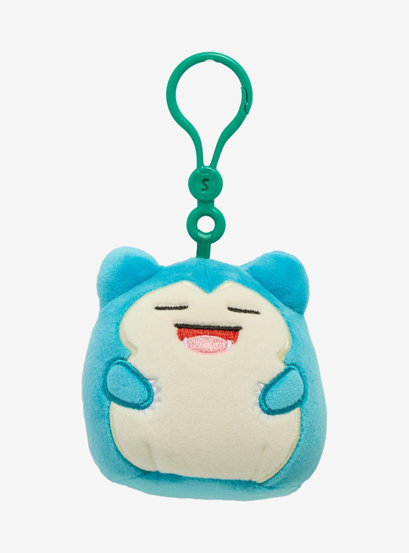 Squishmallows Pokémon Snorlax Plush Bag Charm, , hi-res