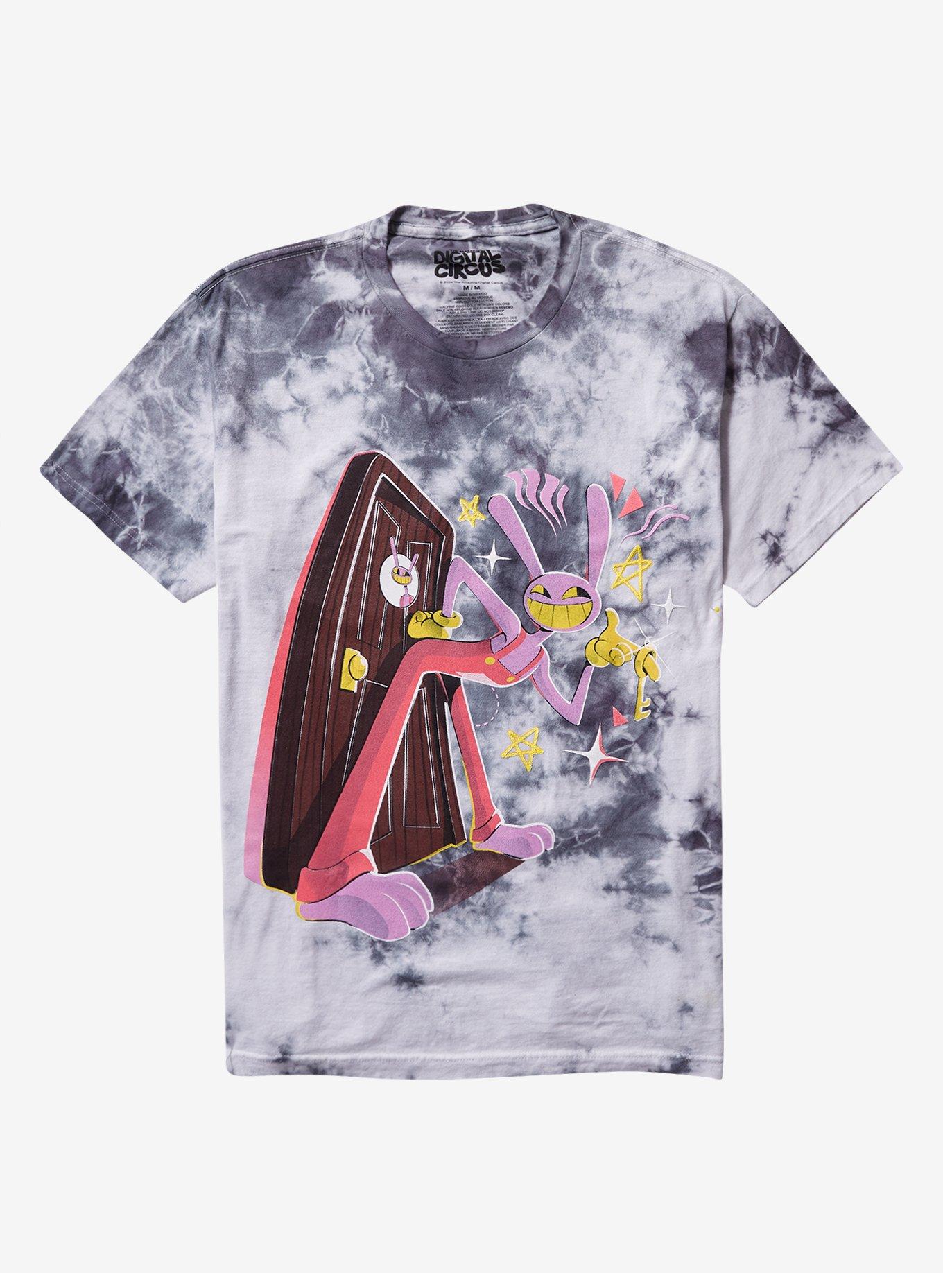 The Amazing Digital Circus Jax Tie-Dye T-Shirt | Hot Topic