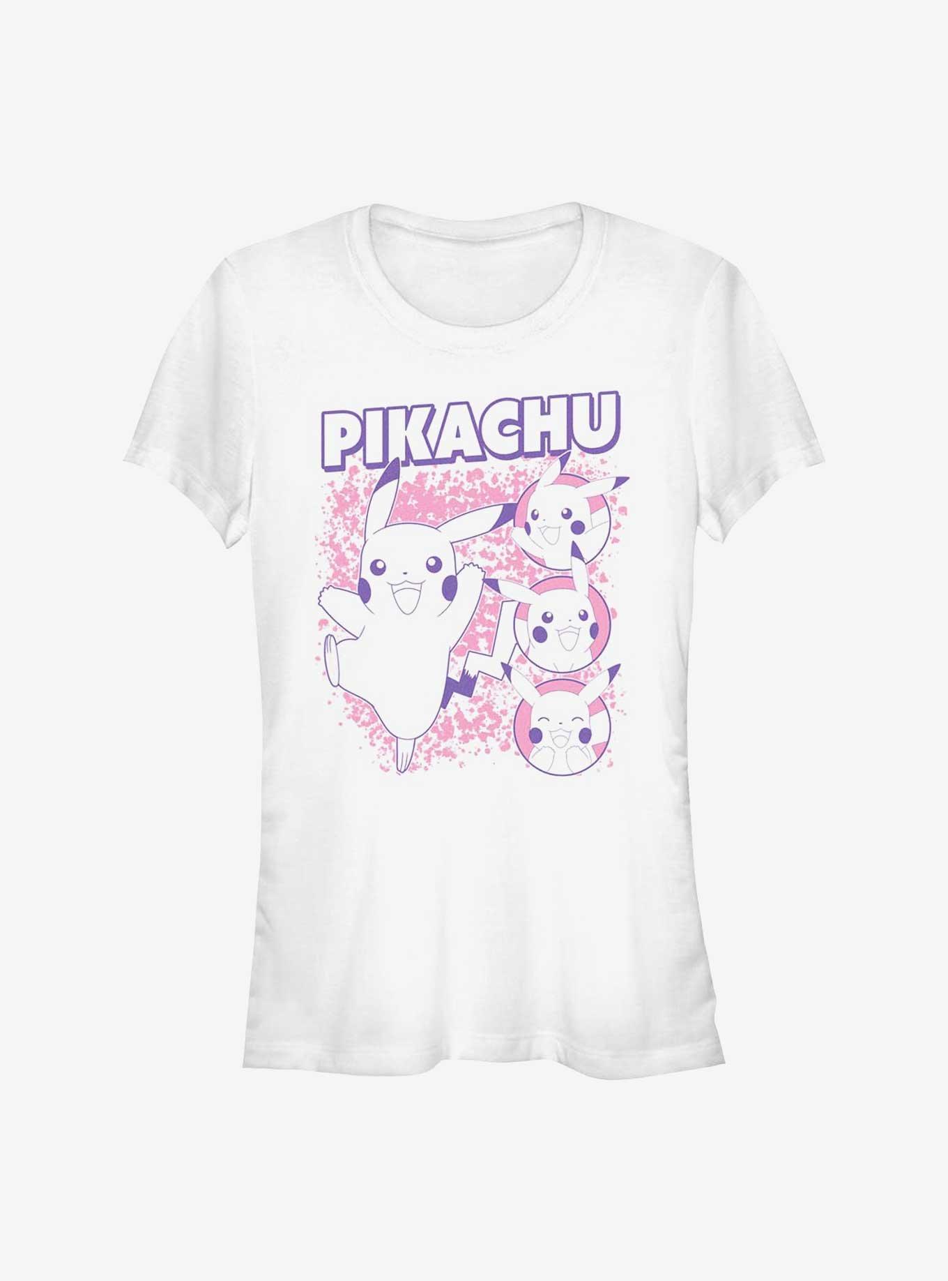 Pokemon Happy Pikachu Girls T-Shirt, , hi-res