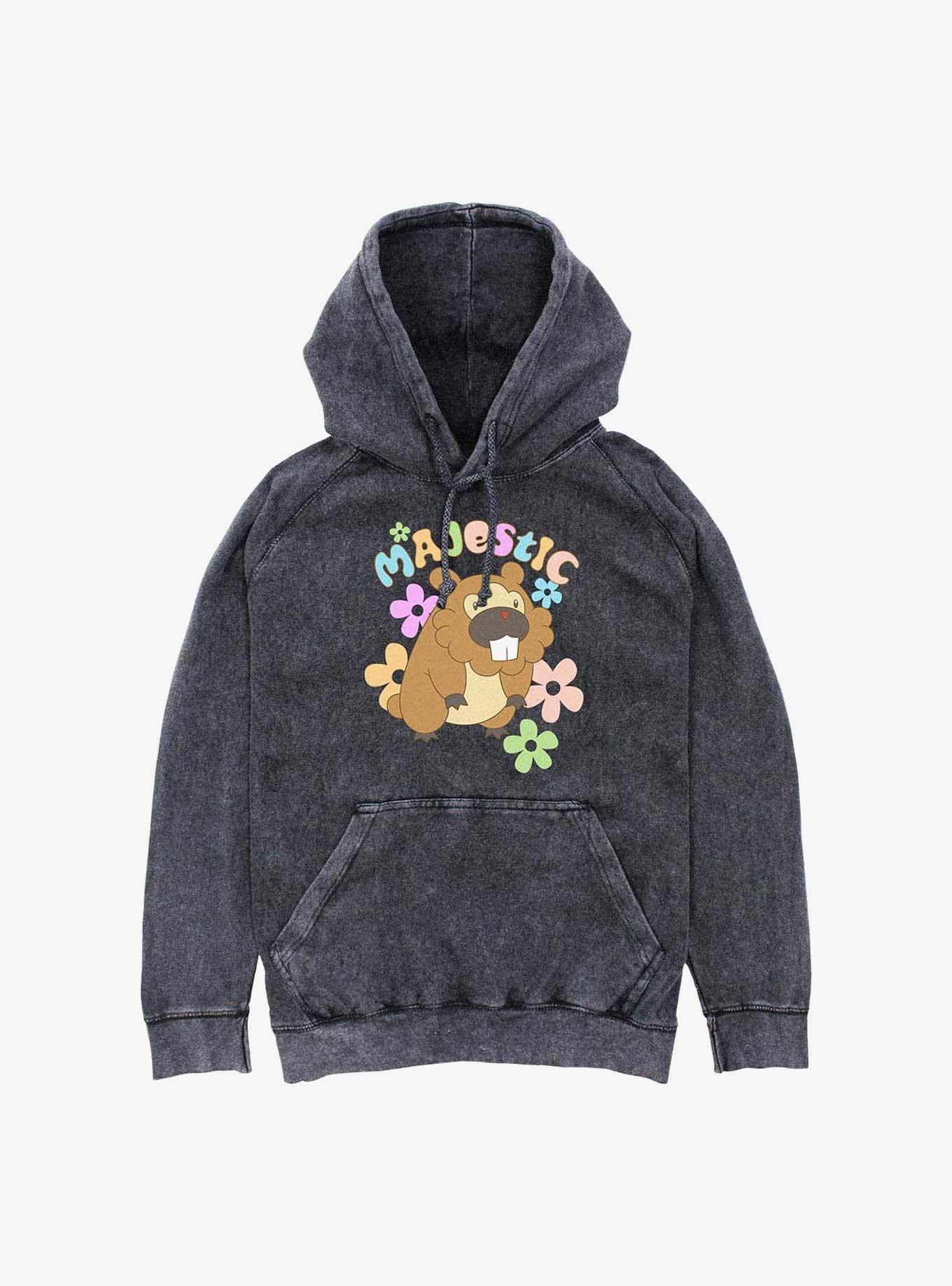 Pokemon Bidoof Majestic Mineral Wash Hoodie, , hi-res