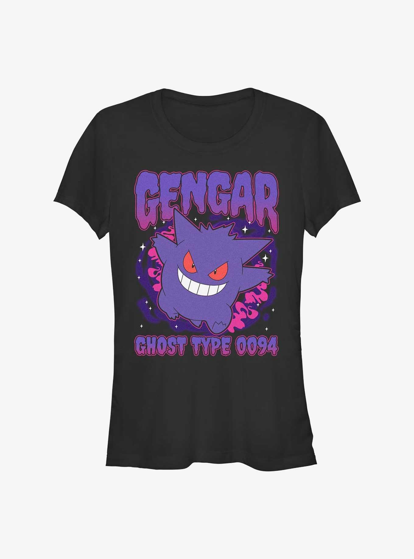 Pokemon Gengar Ghost Type Girls T-Shirt, , hi-res