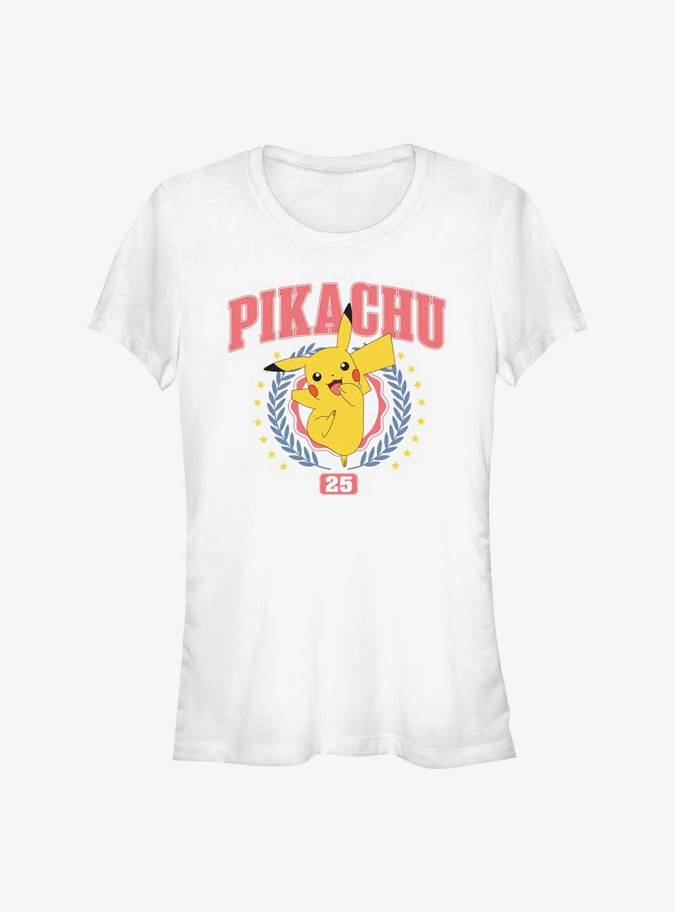 Pokemon Pikachu Collegiate Girls T-Shirt, , hi-res