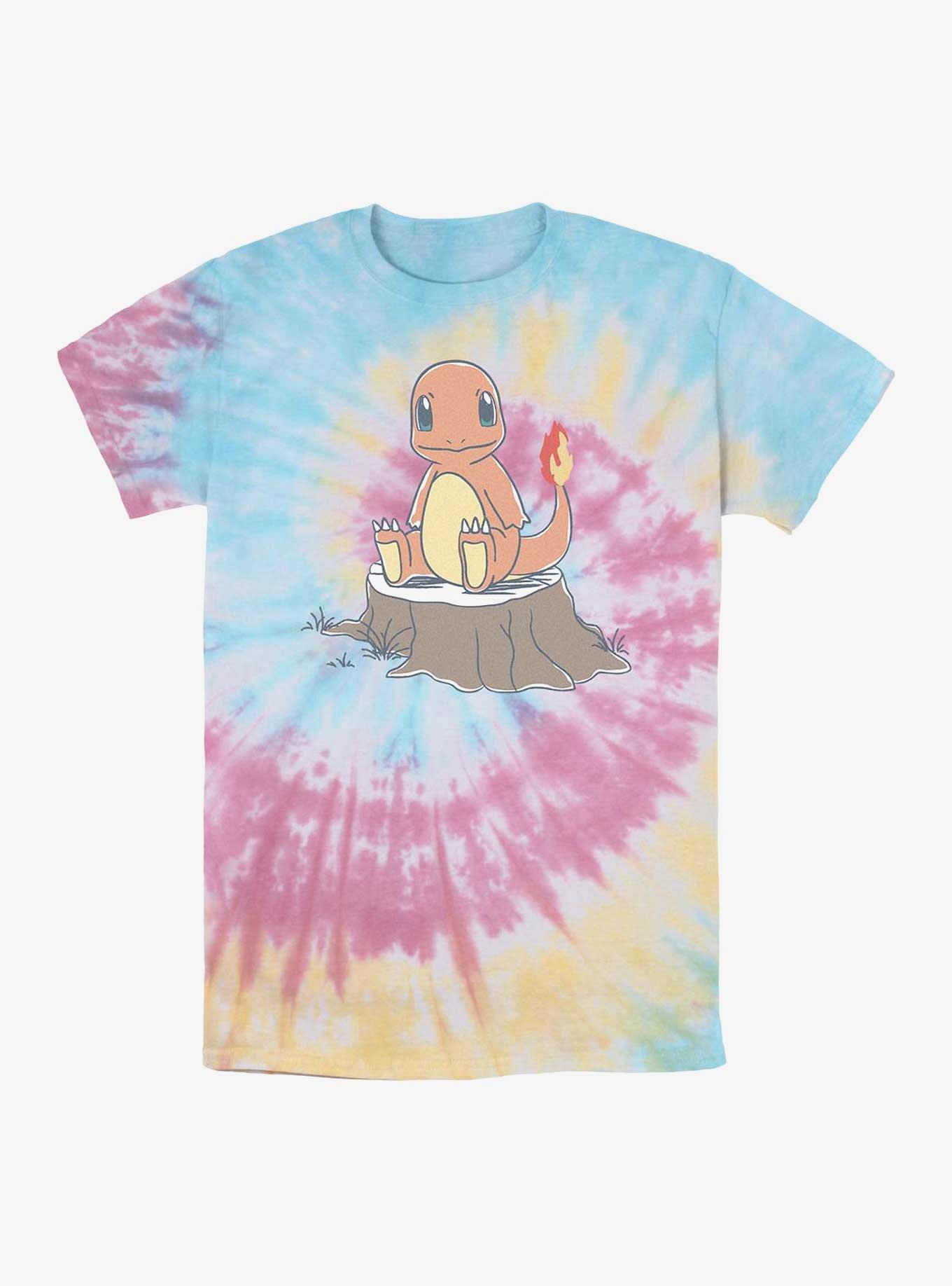 Pokemon Charmander Simple Tie-Dye T-Shirt, , hi-res