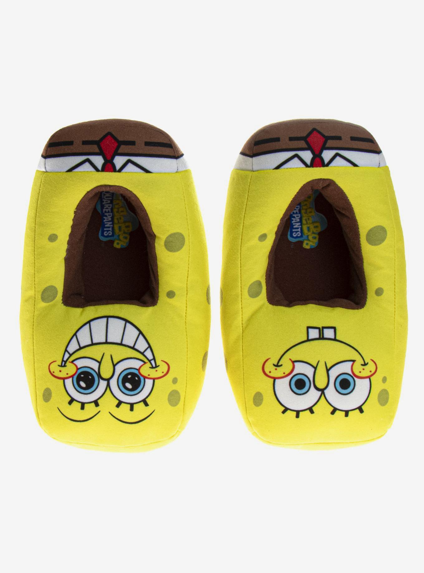SpongeBob SquarePants Little Kids Dual Sizes Slippers, , hi-res