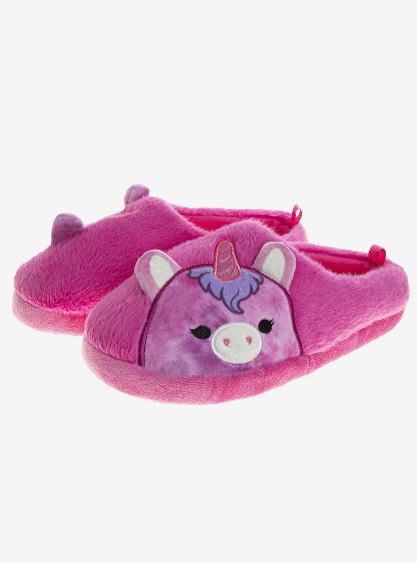 Squishmallows Lola The Unicorn Girls Slippers, , hi-res