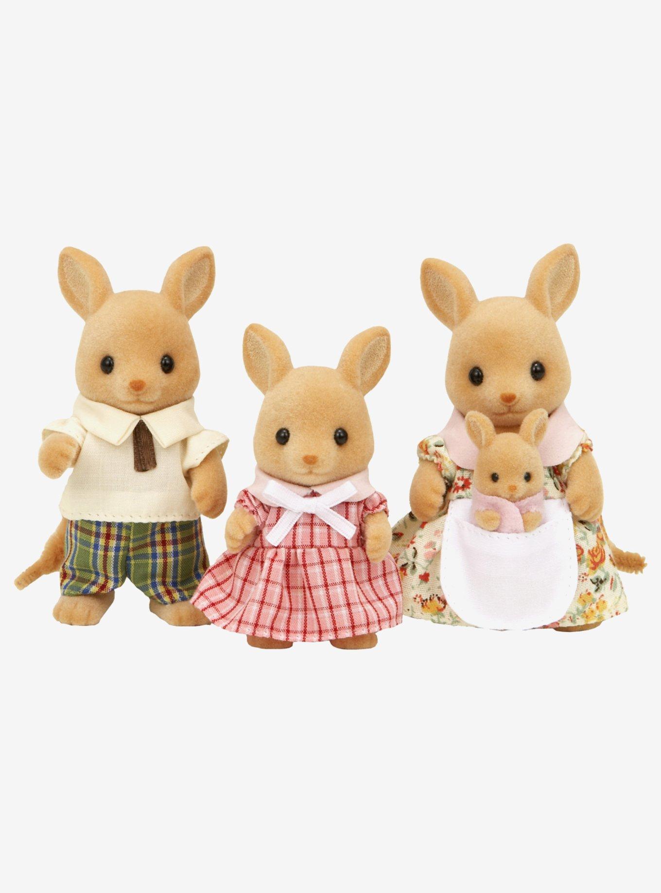Calico Critters Kangaroo Family Figure Set, , hi-res