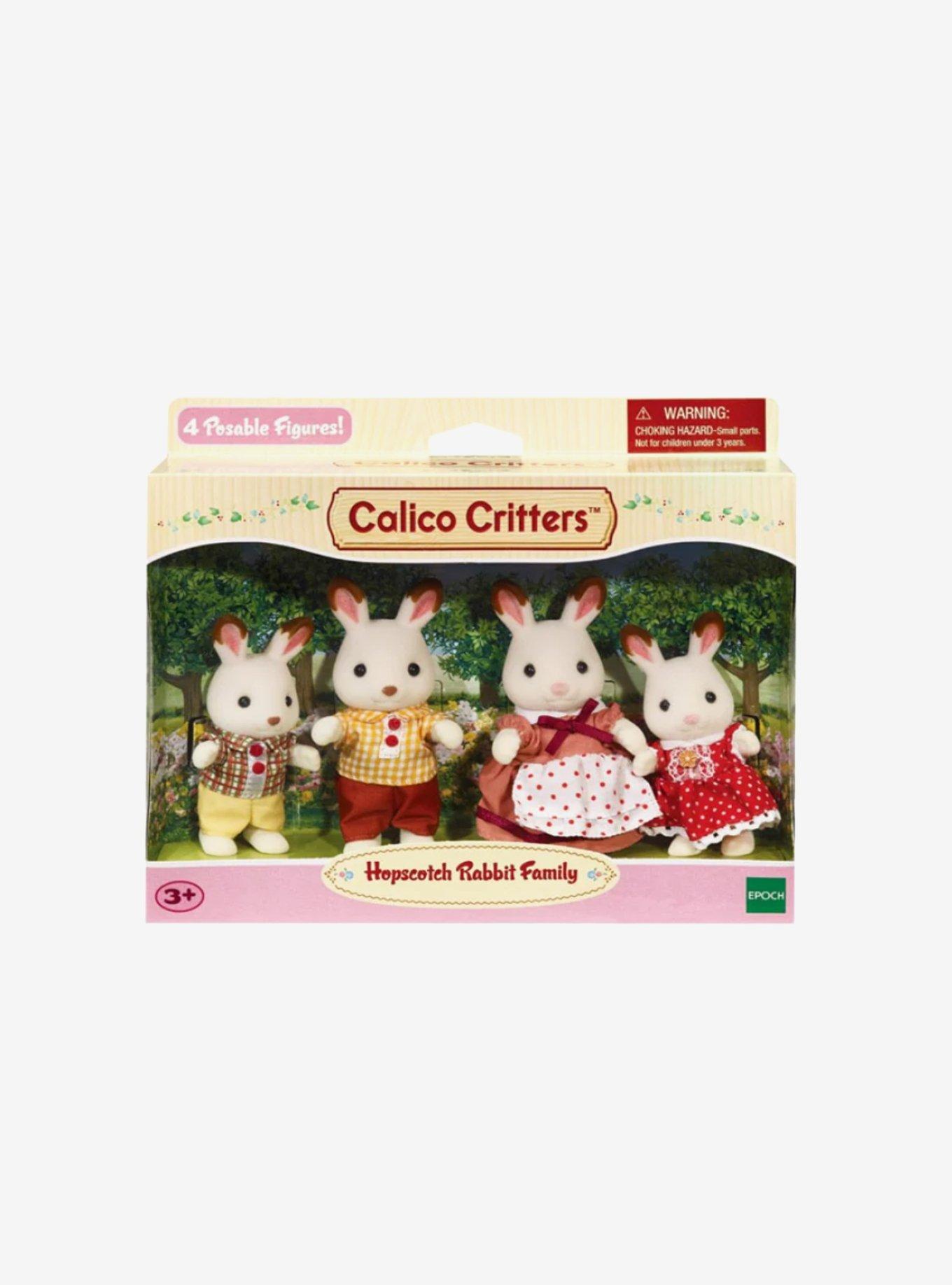 Calico Critters Hopscotch Rabbit Family Figure Set, , hi-res