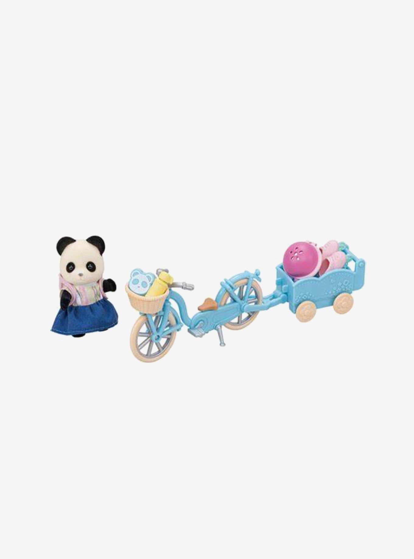 Calico Critters Panda Girl Cycle & Skate Set, , hi-res